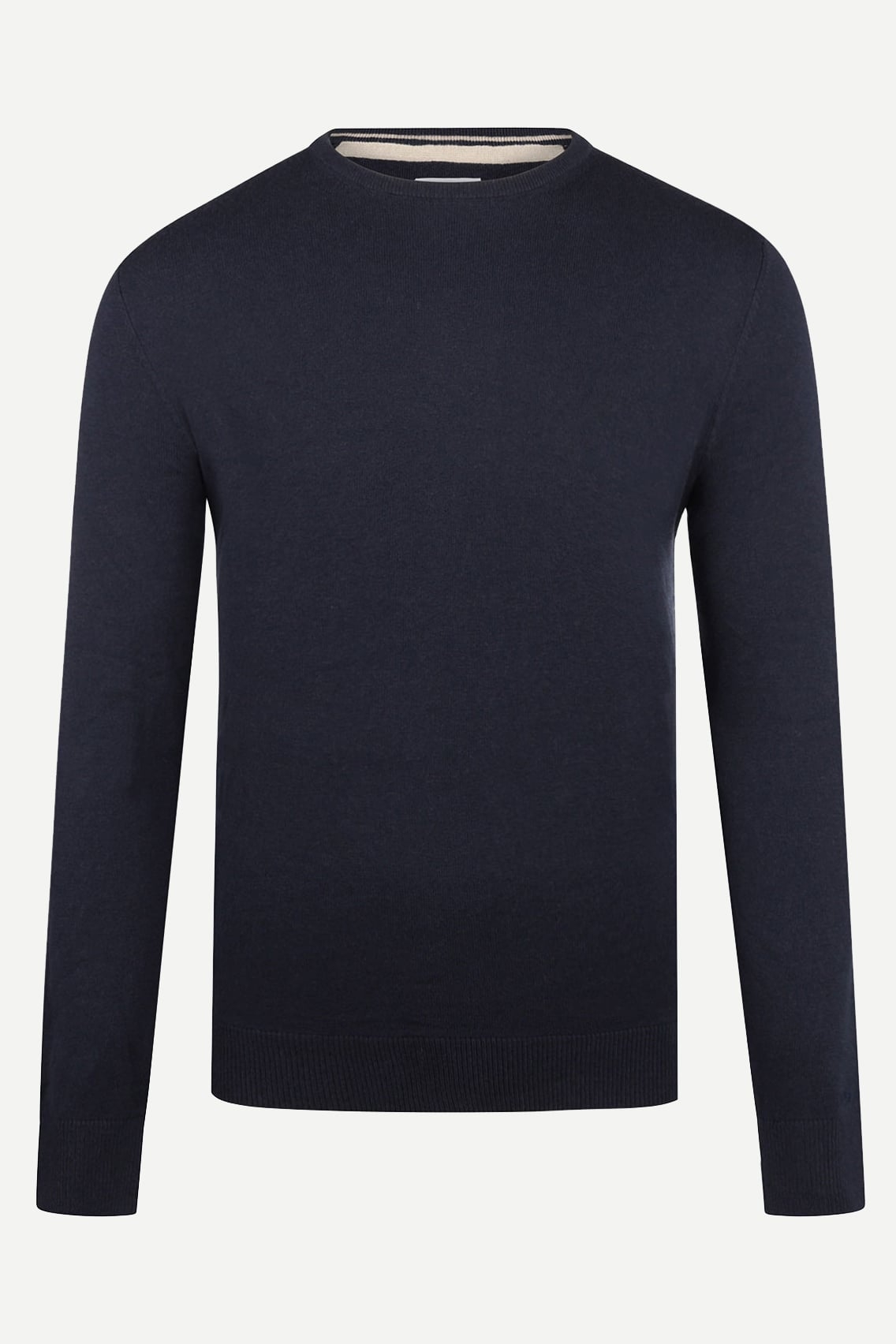 C-NECK SWEATER NAVY 1
