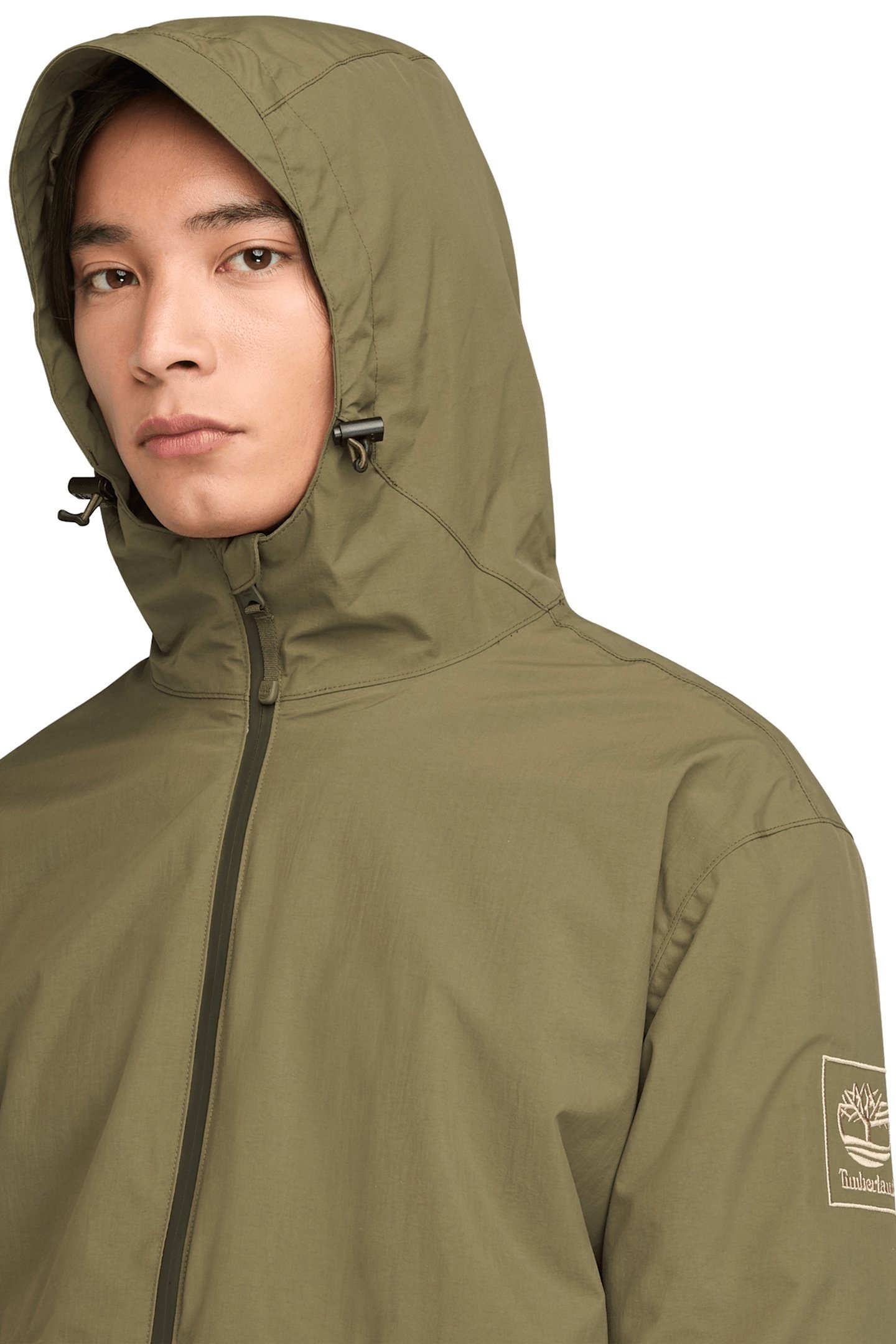 WINNICK WATERPROOF SHELL JACKET LEAF GREEN-LEMON PEPPER 5