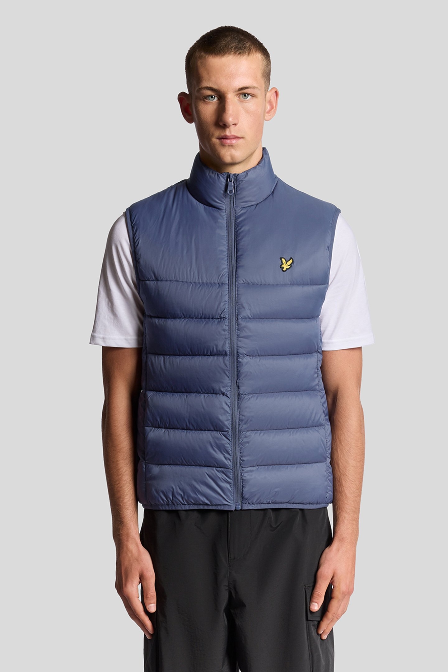 WADDED GILET GRAYSTONE 1