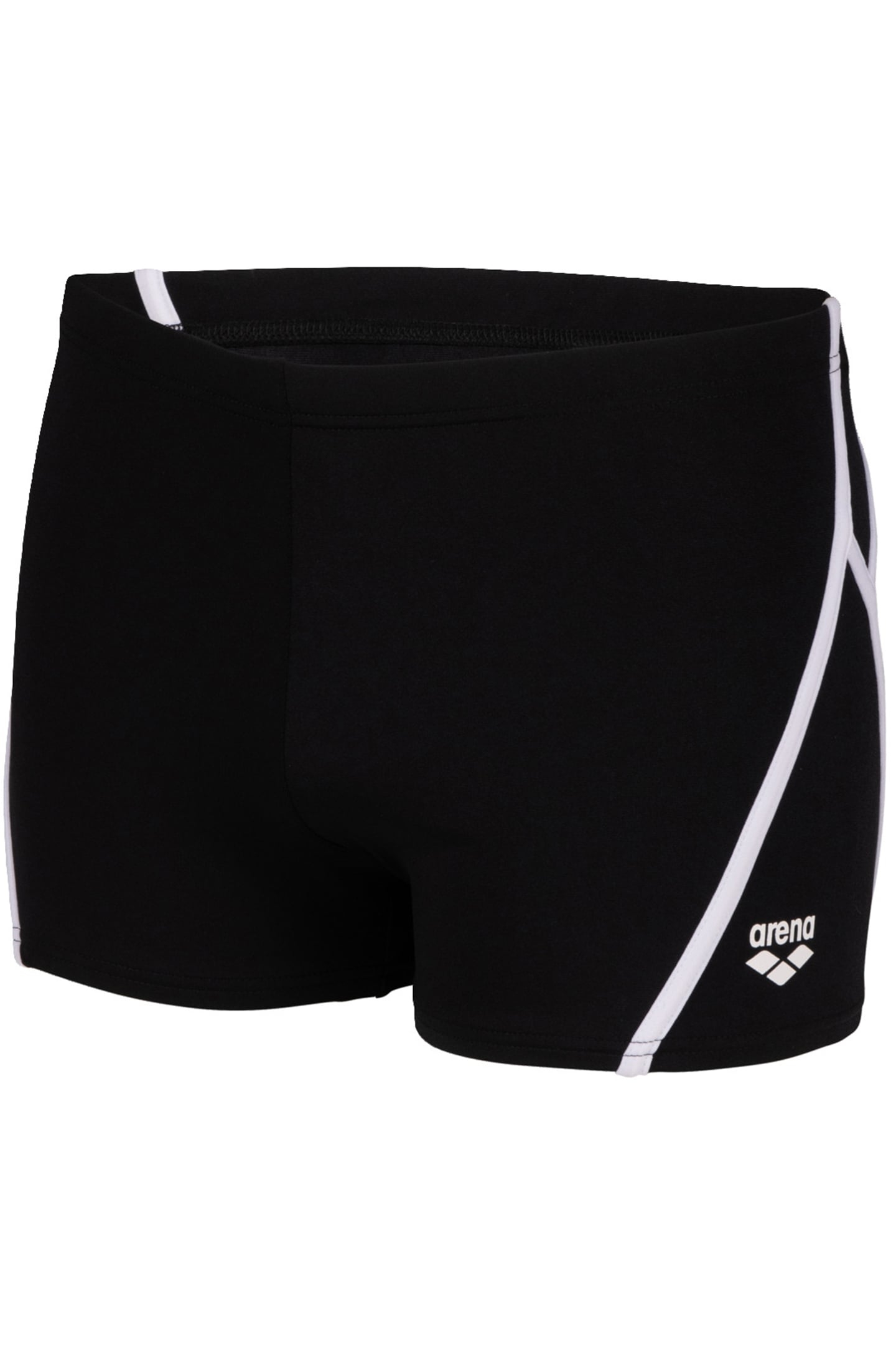 MEN'S ARENA PRO_FILE SWIM SHORT BLACK WHITE 7