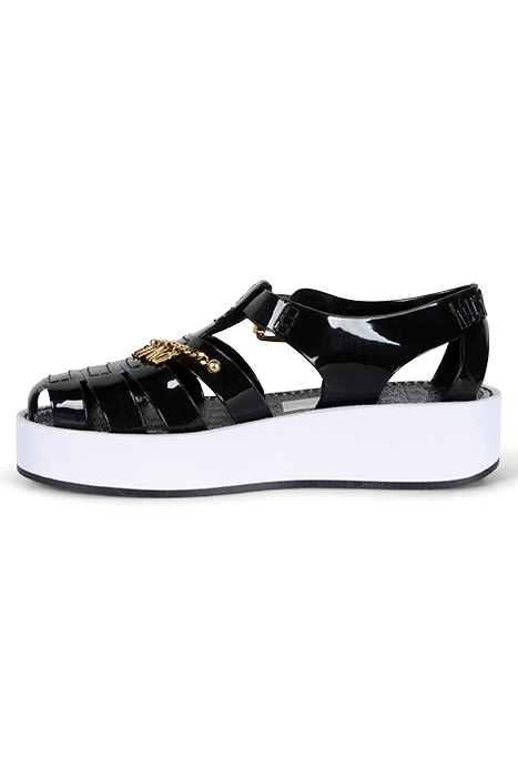 PVC NERO SANDALS PVC NERO 3