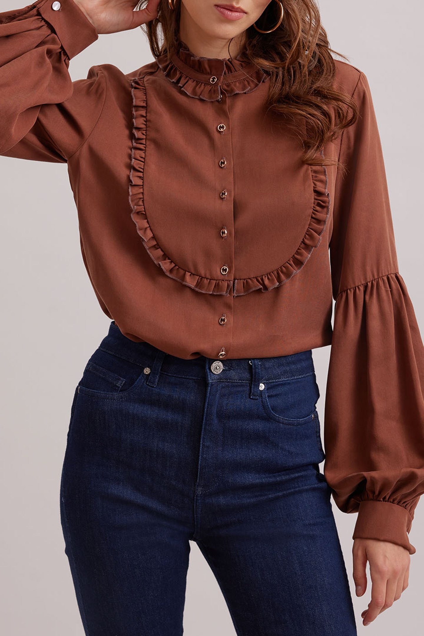 CRAFT CHEMISE CHOCOLATE 5