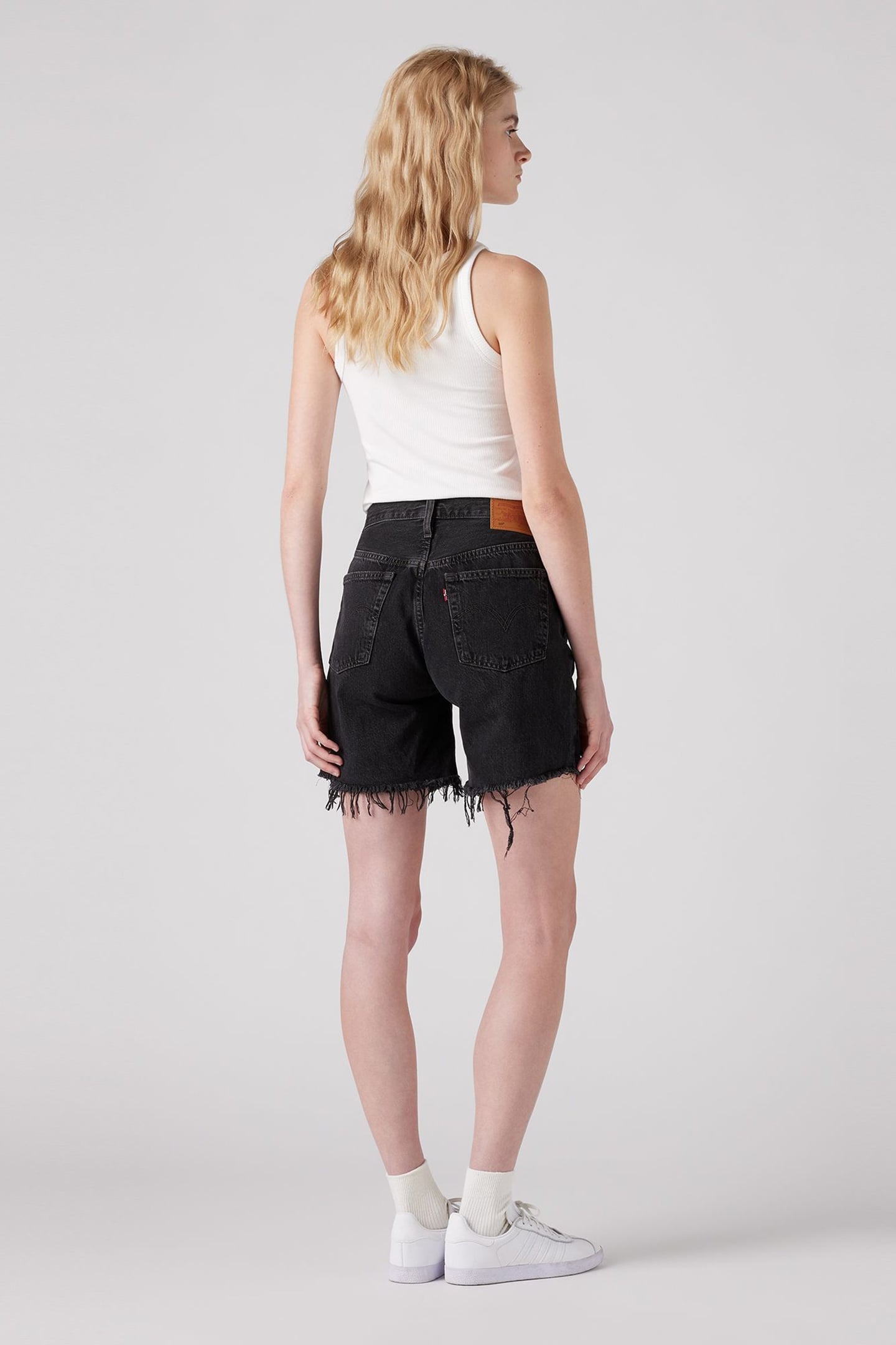501® MID THIGH SHORTS BLACK 2
