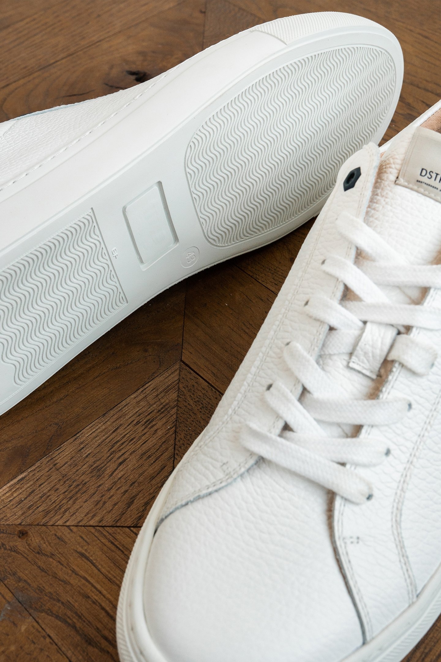 BASIC SNEAKER LEATHER WHITE 4