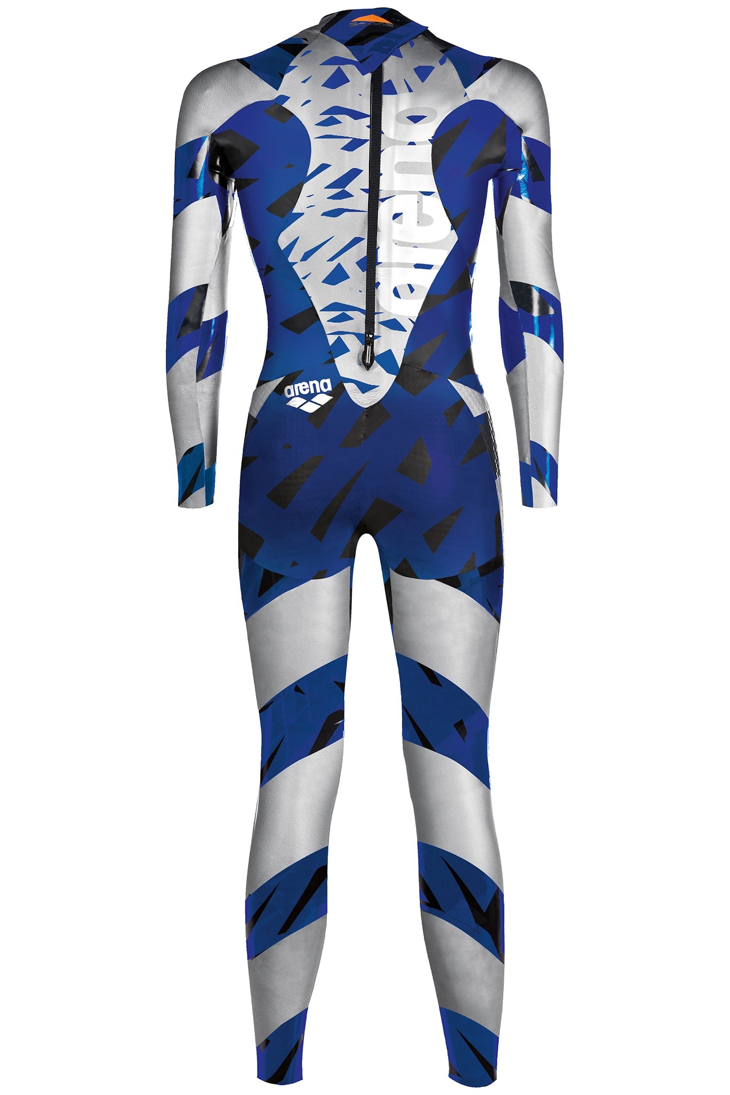 W CARBON WETSUIT SILVER BLUE 4