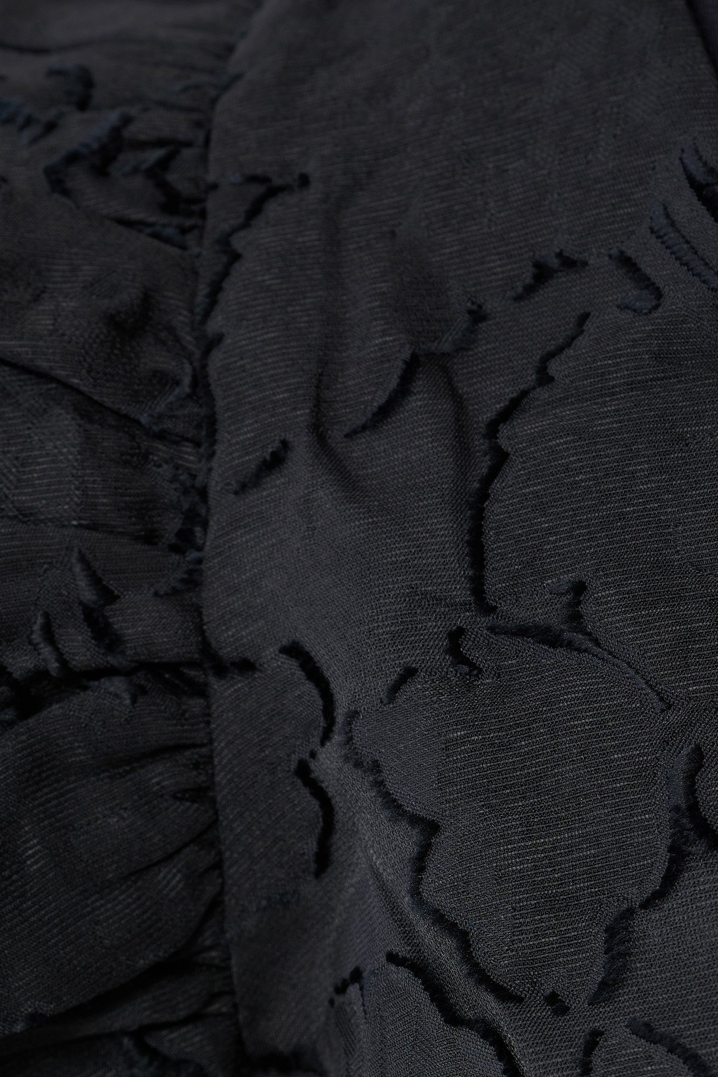 LA-SBSTUDIO JACQUARD SLEEVELESS DRESS BLACK 6