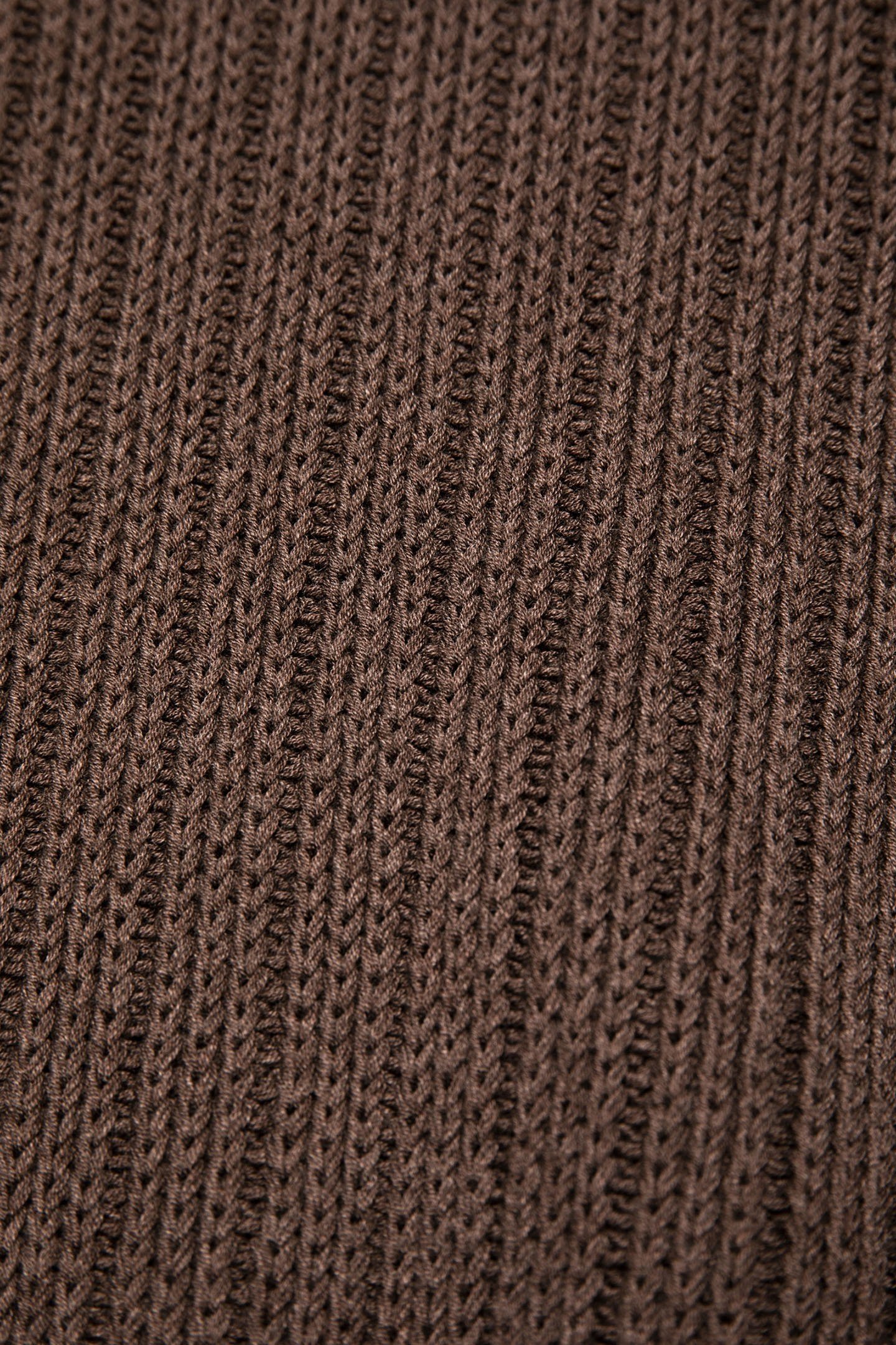 SVERRE KNITTED VEST BROWNMELANG 7