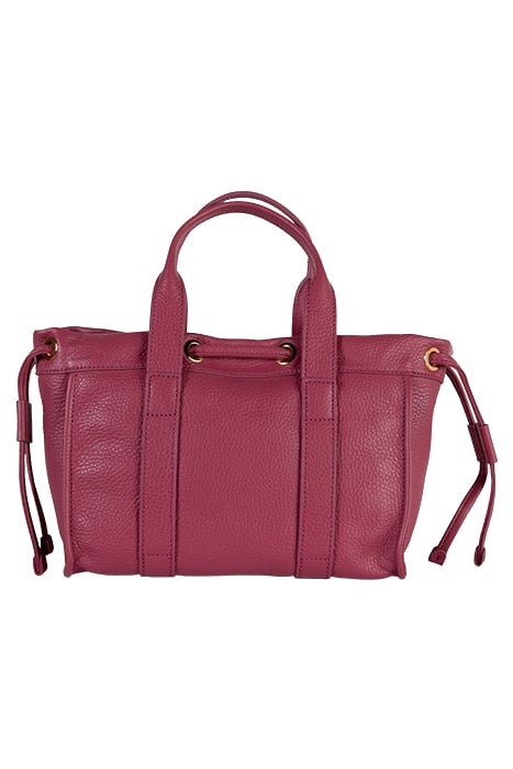 GRAINED LEATHER SMALL TOTE BAG 4