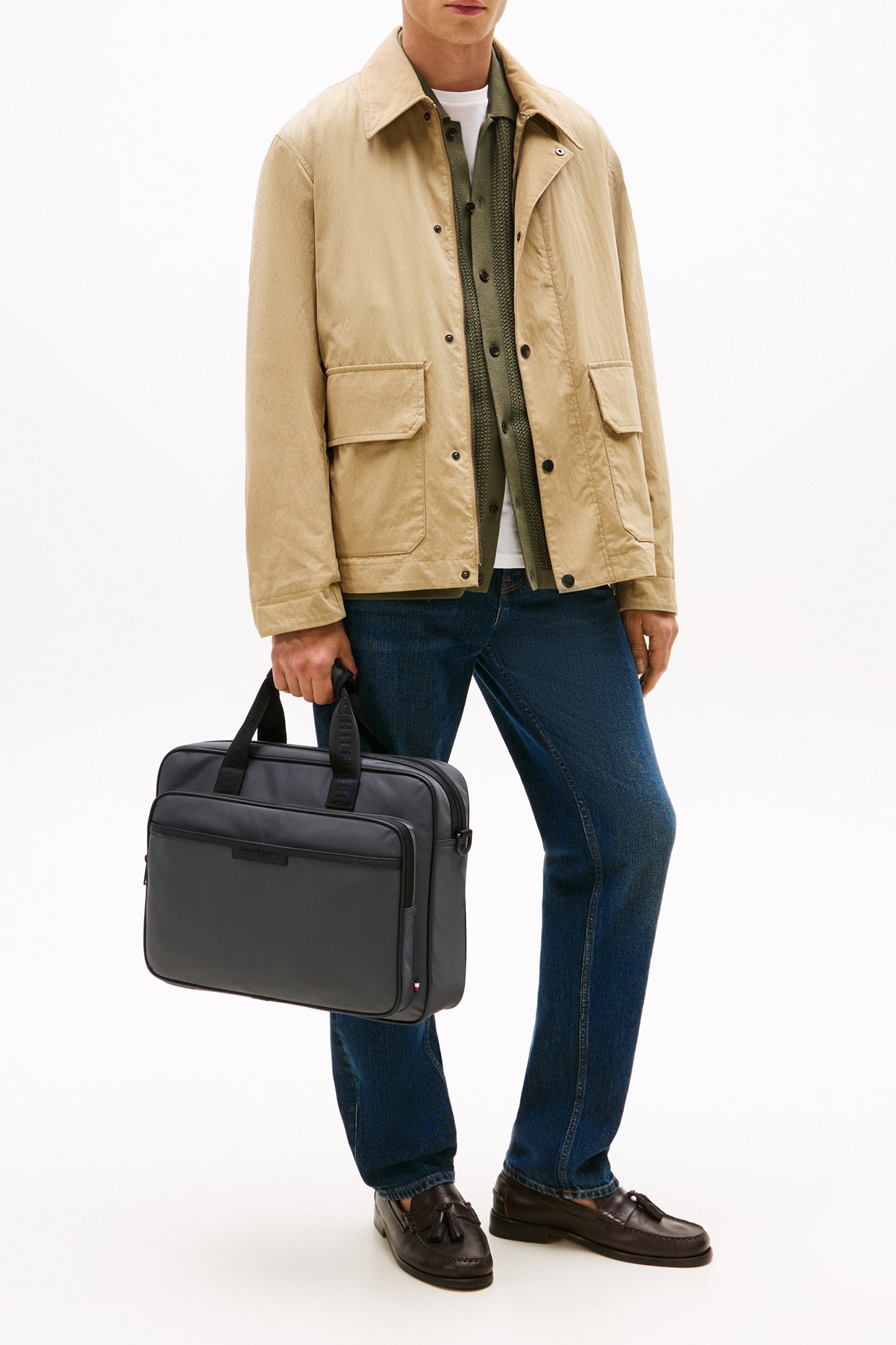 TH REPREVE COMPUTER BAG DARK GREY 2