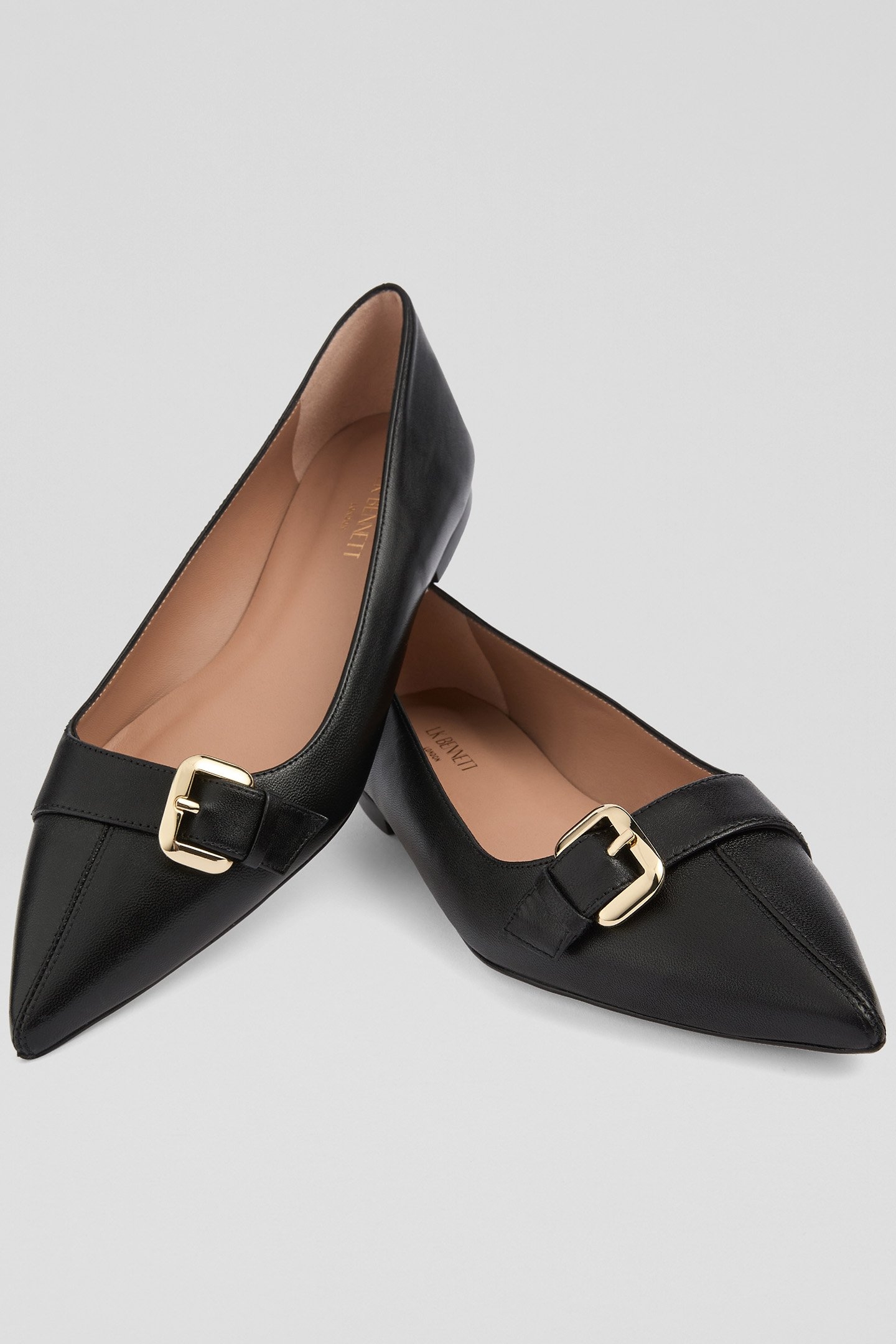 FL TORY OLIOD BUCKLE FLAT BLACK 3