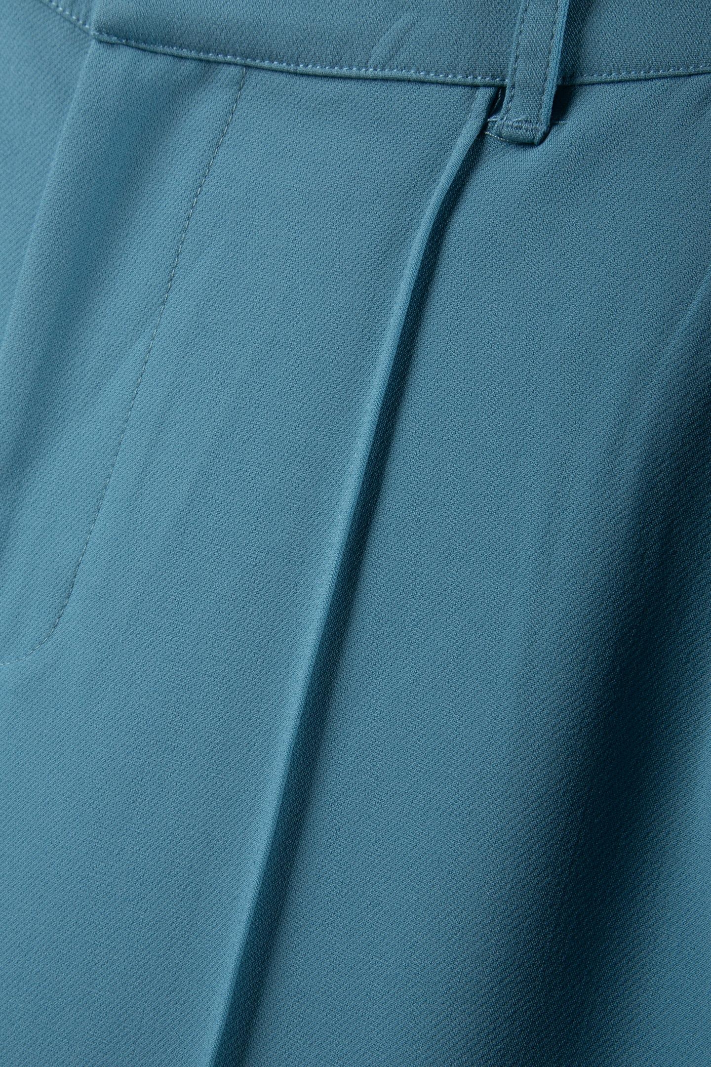 RUS UNI PINTUCK STRAIGHT PANTS ADRIATIC BLUE 5