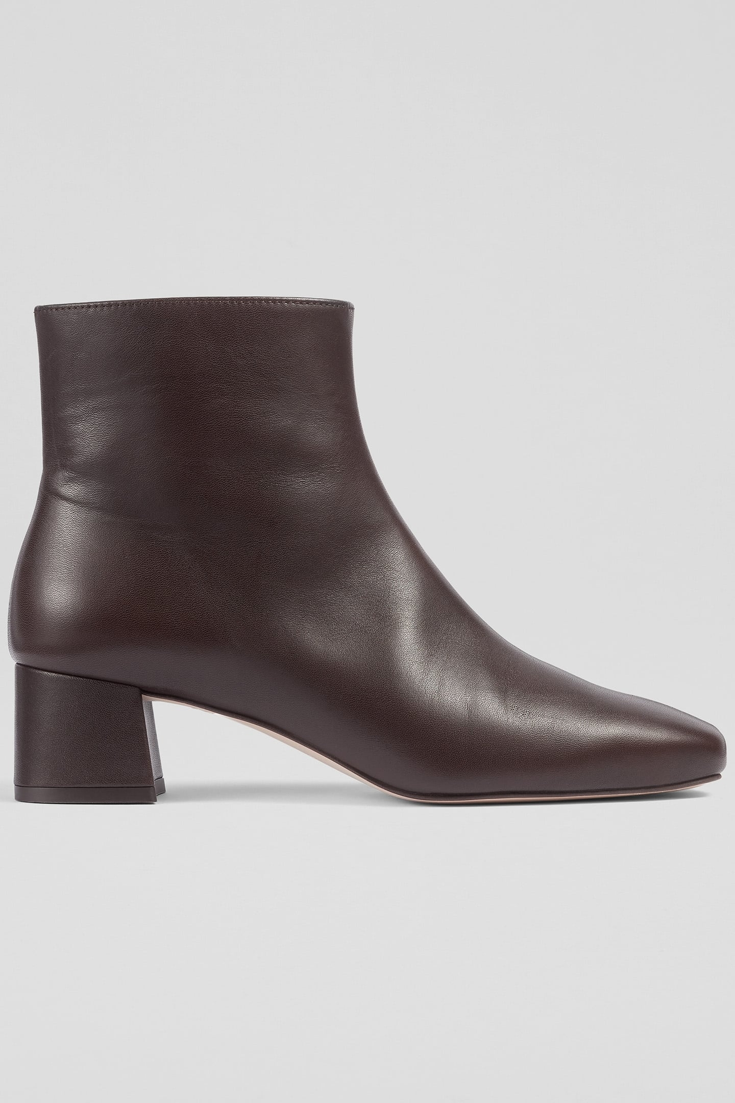 AB CLARICE FRONT SEAM LOW CHOCOLATE 1