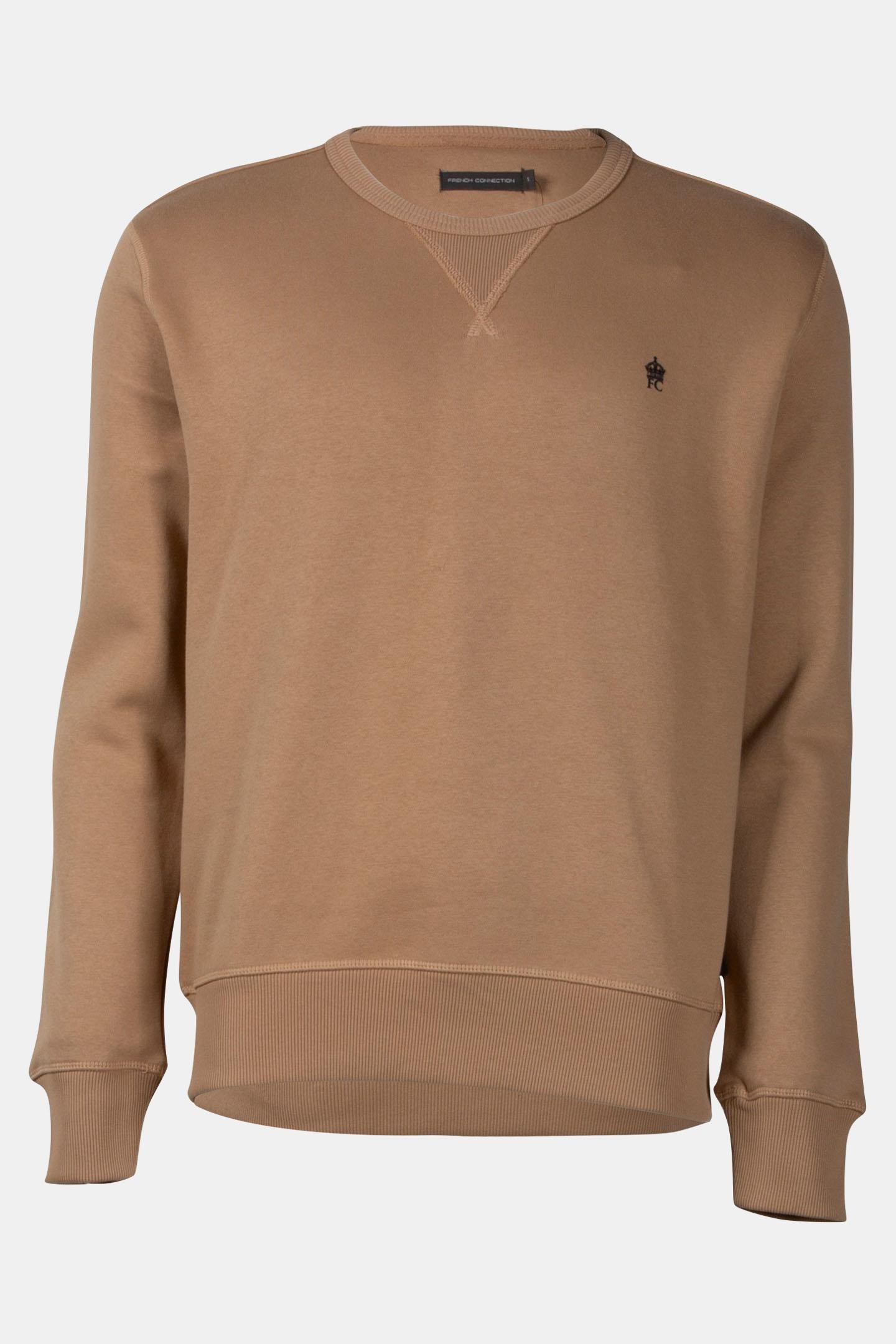 CREW SWEATSHIRT CAMEL MEL 3