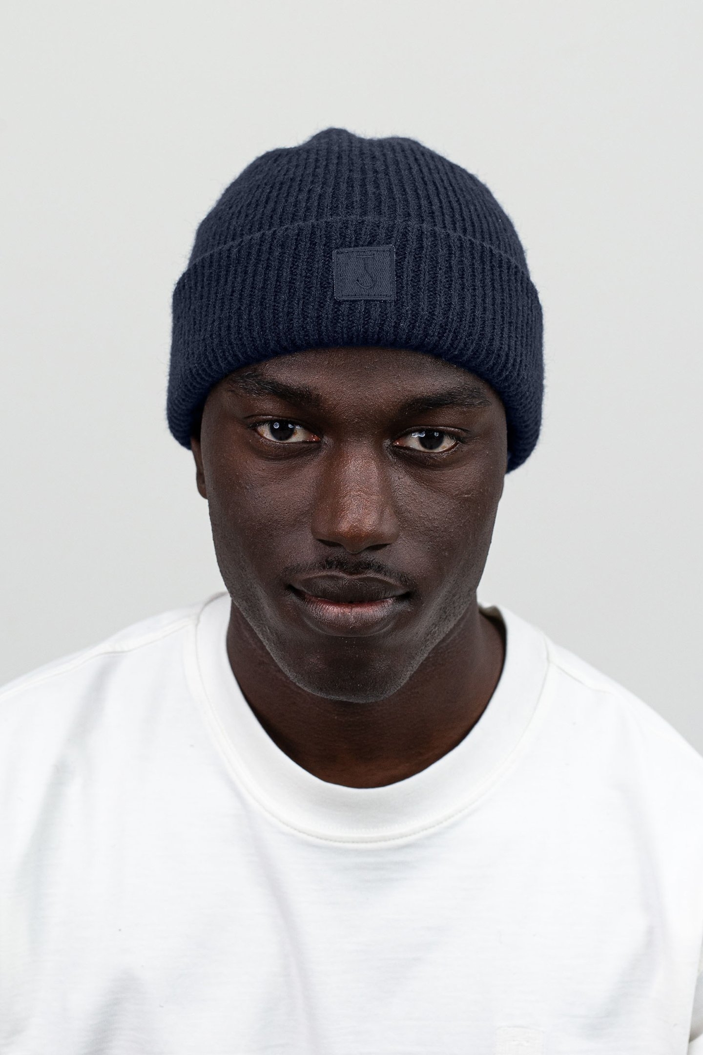 ARMY WOOL HOOK BEANIE ALASKA BLUE 2