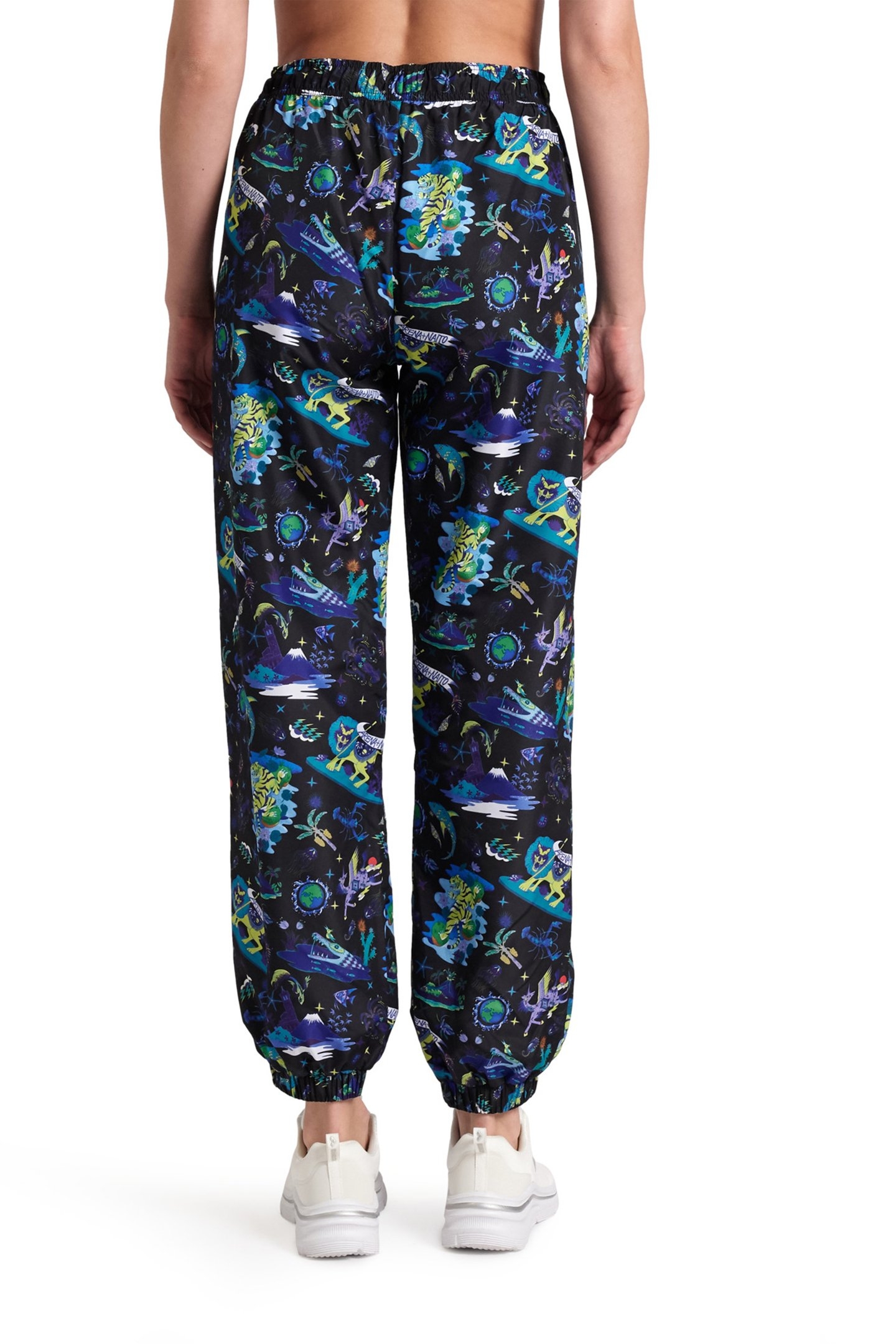 WOMEN'S ARENA FUN PLANET PANT BLACK MULTI 2