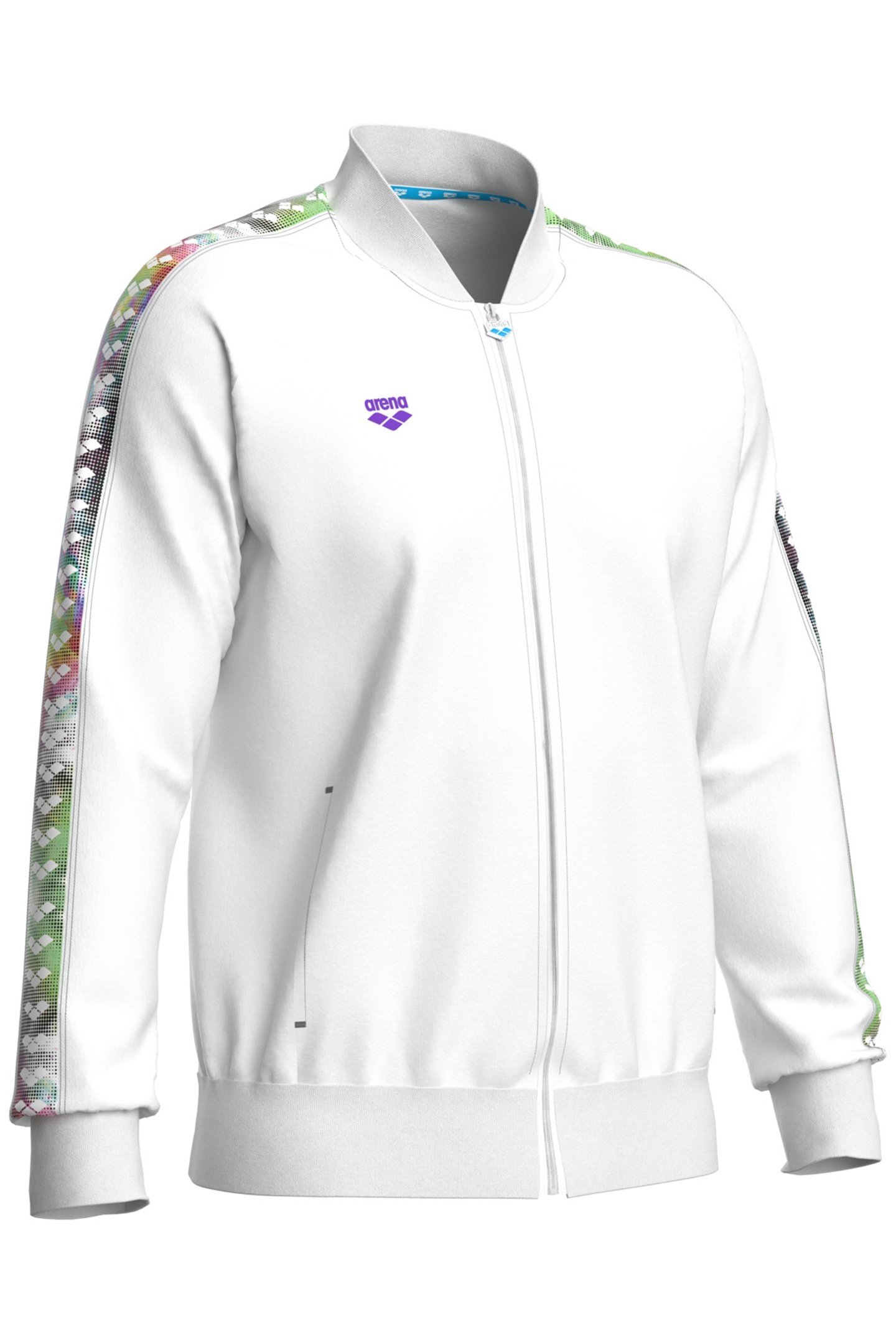 M RELAX IV TEAM JACKET WHITE MULTI WHITE 7