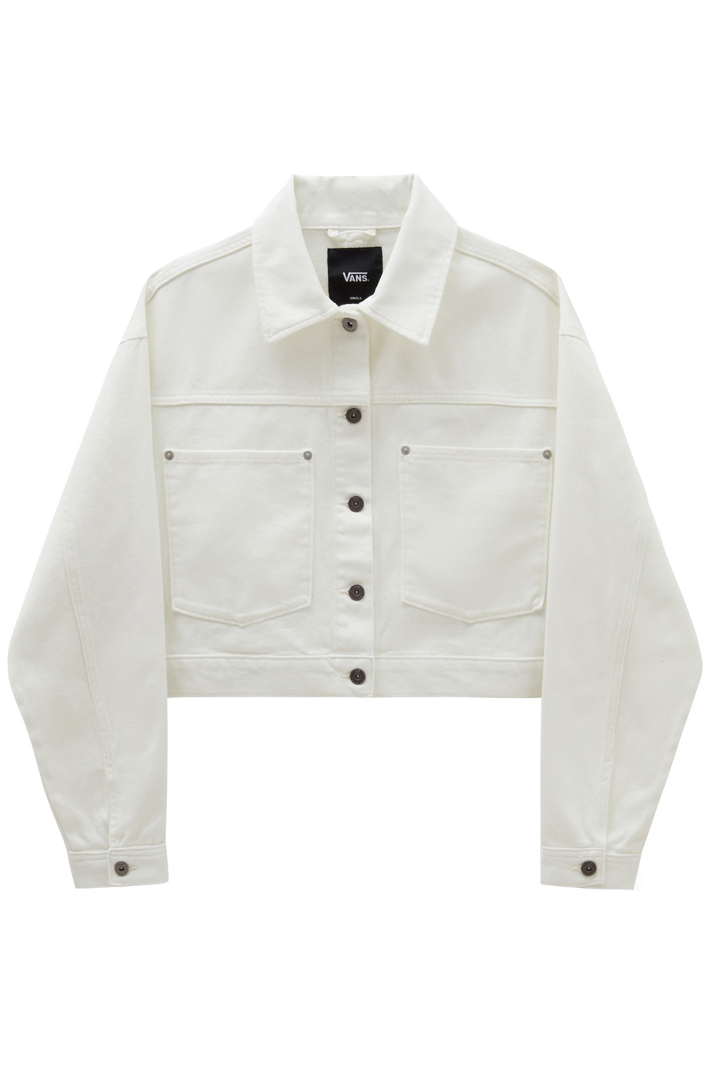 RAYNES CROP TRUCKER JACKET MARSHMALLOW 1