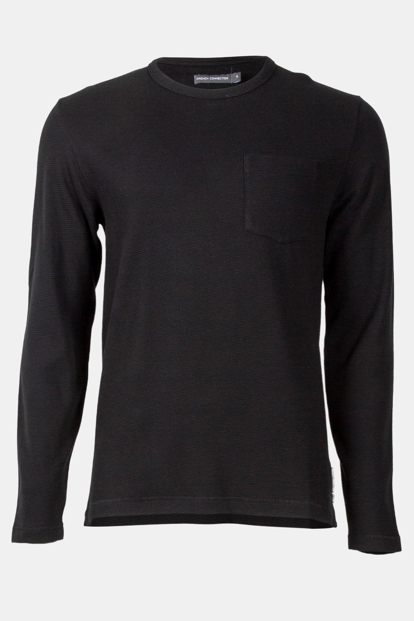 OTTOMAN POCKET LONG SLEEVE BLACK 3