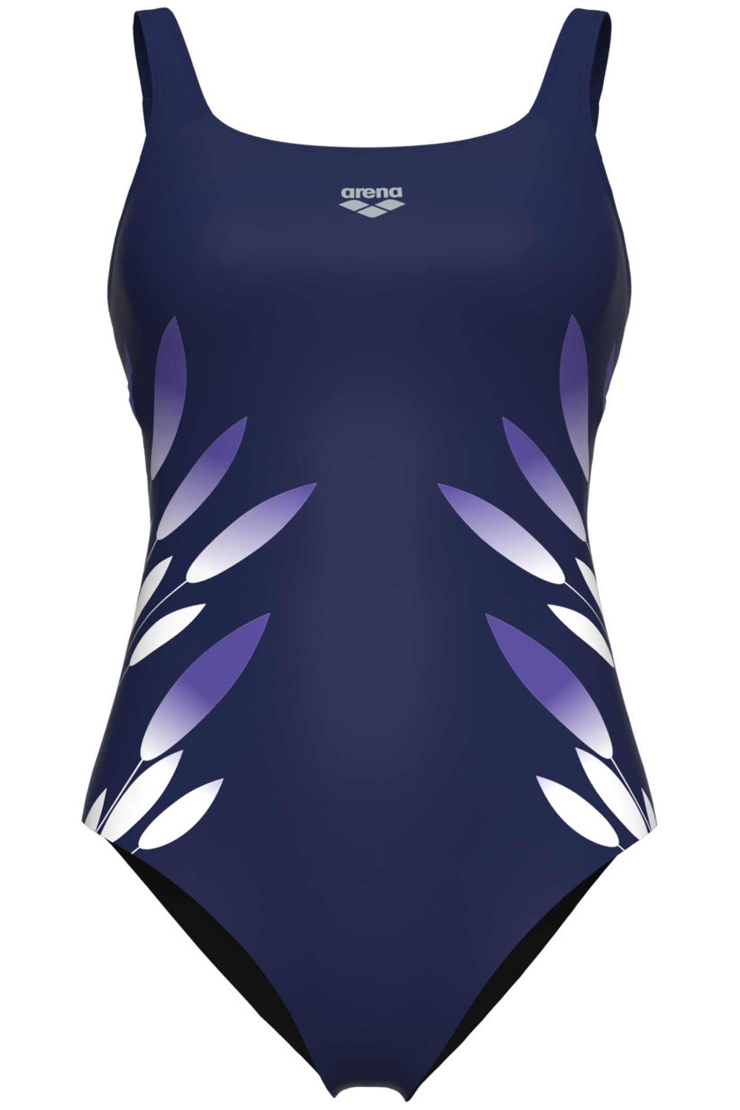 WOMEN'S ARENA SWIMSUIT MARTA WING BACK NAVY NAVY MULTI 4