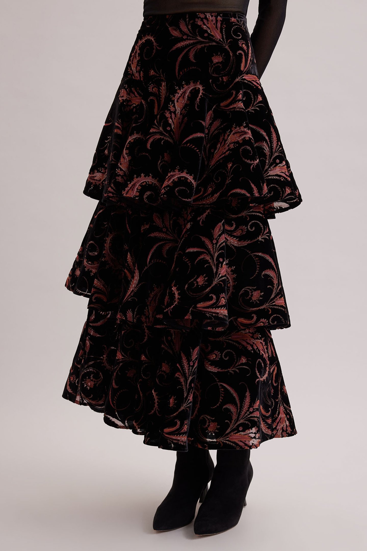 MAJORQUE JUPE BLACK 1