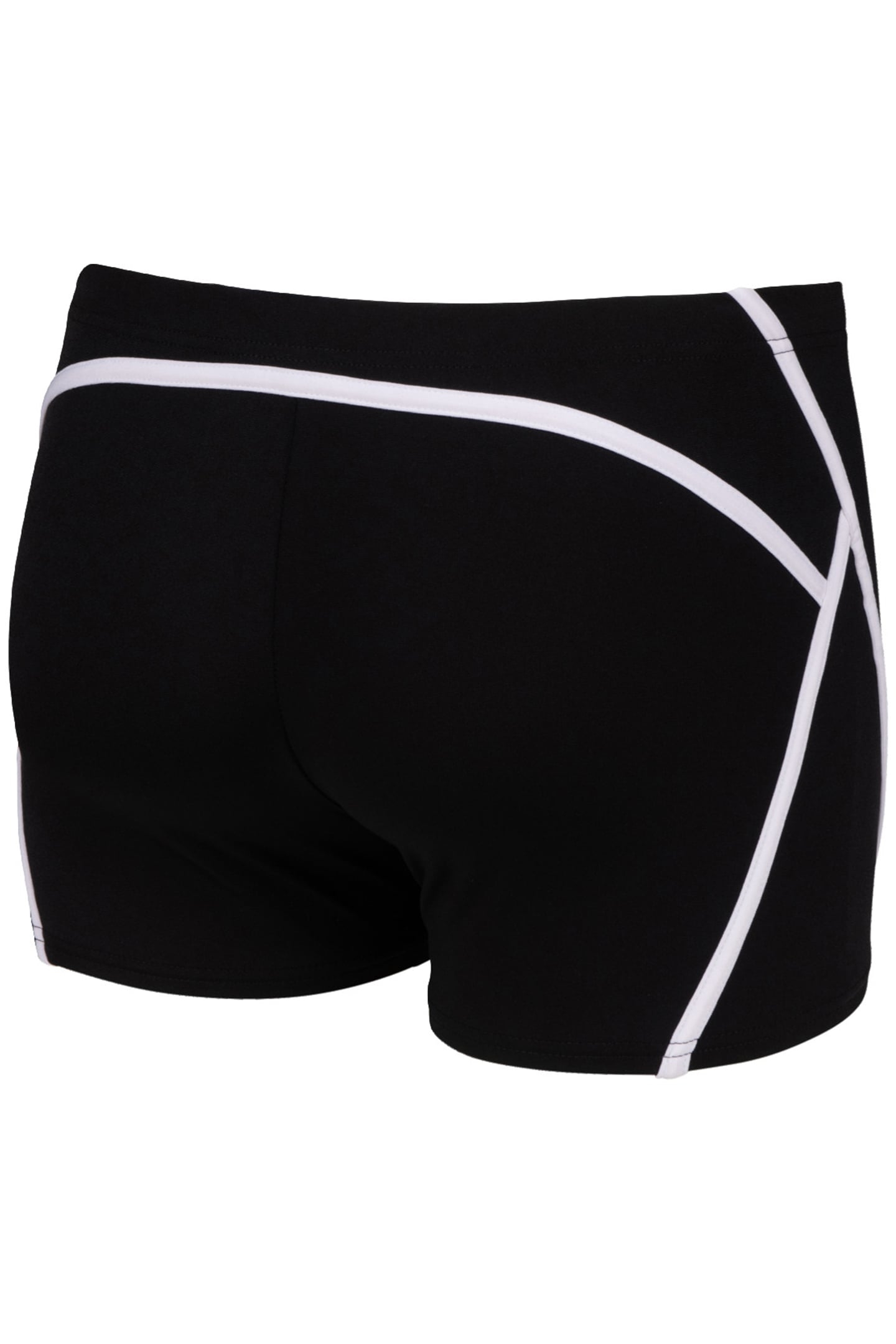MEN'S ARENA PRO_FILE SWIM SHORT BLACK WHITE 8
