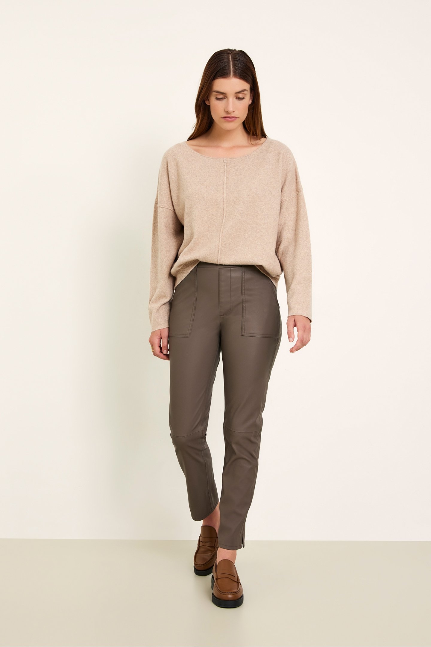 MARIT PANTS TAUPE 3