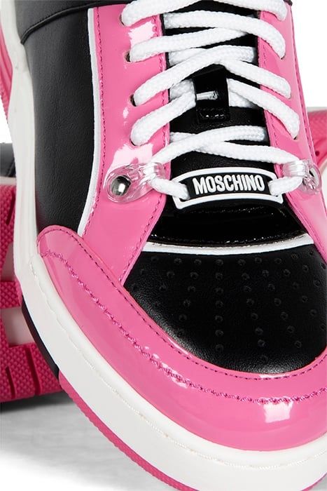 SNEAKERD.KEVIN40 MIX NERO+ROSA+BIAN 4