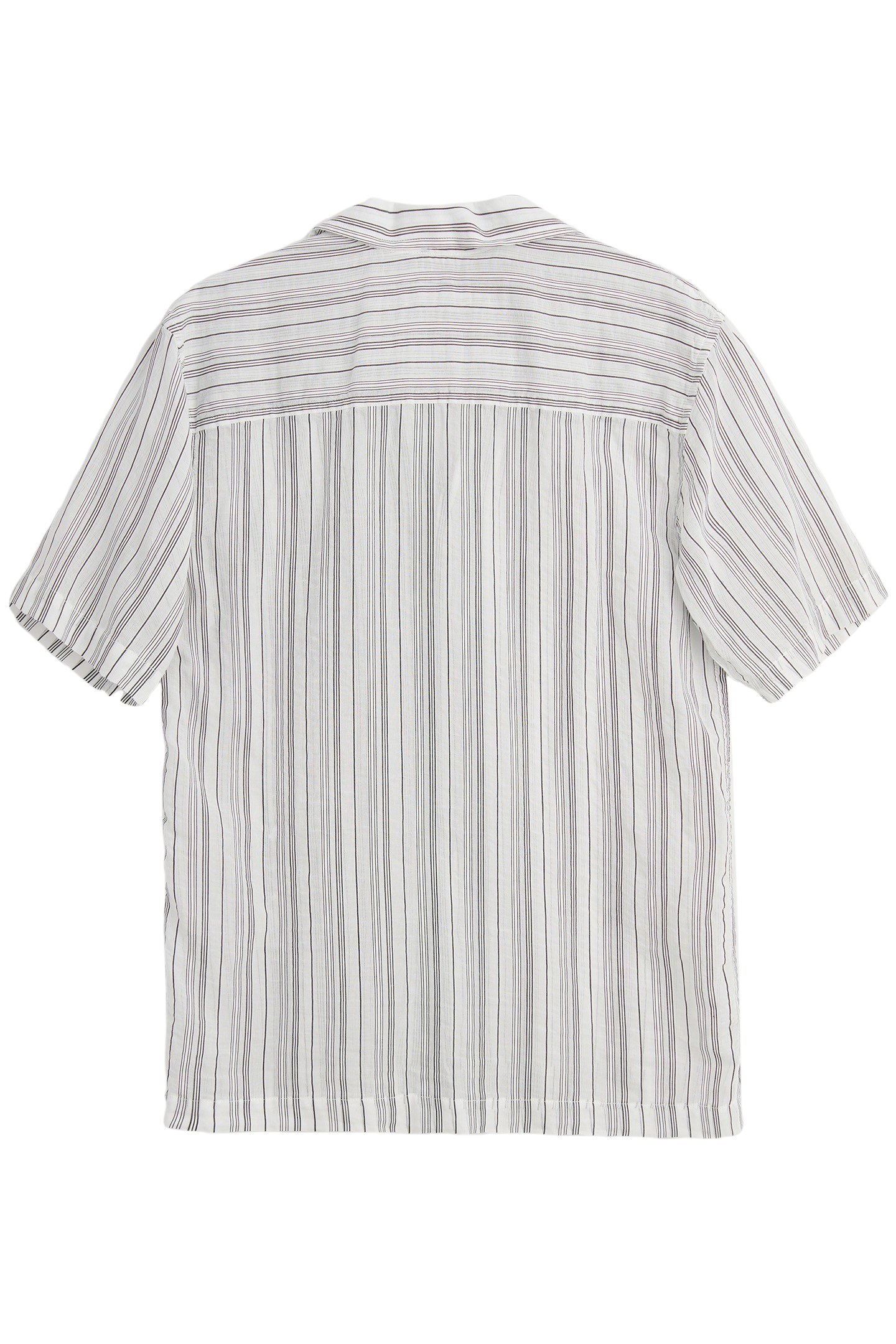 ORSON SHIRT BLACK PINSTRIPE 2