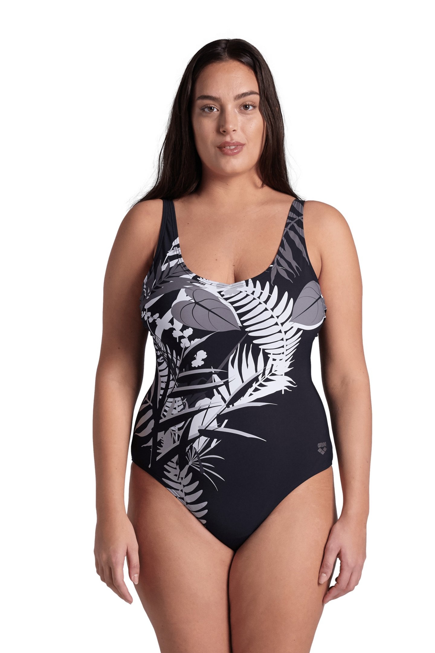 WOMEN'S BODYLIFT SWIMSUIT LUCY LIGHCROSS BLACK MULTI BLACK 1
