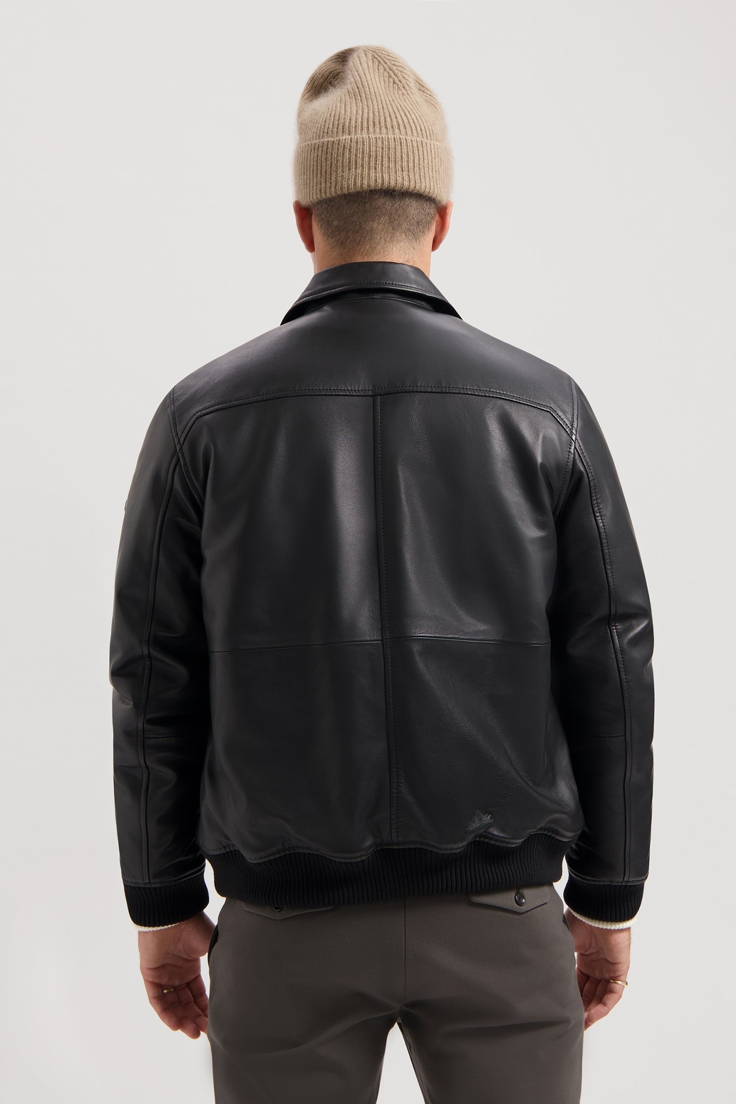 DS_JACK LEATHER JACKET BLACK 2