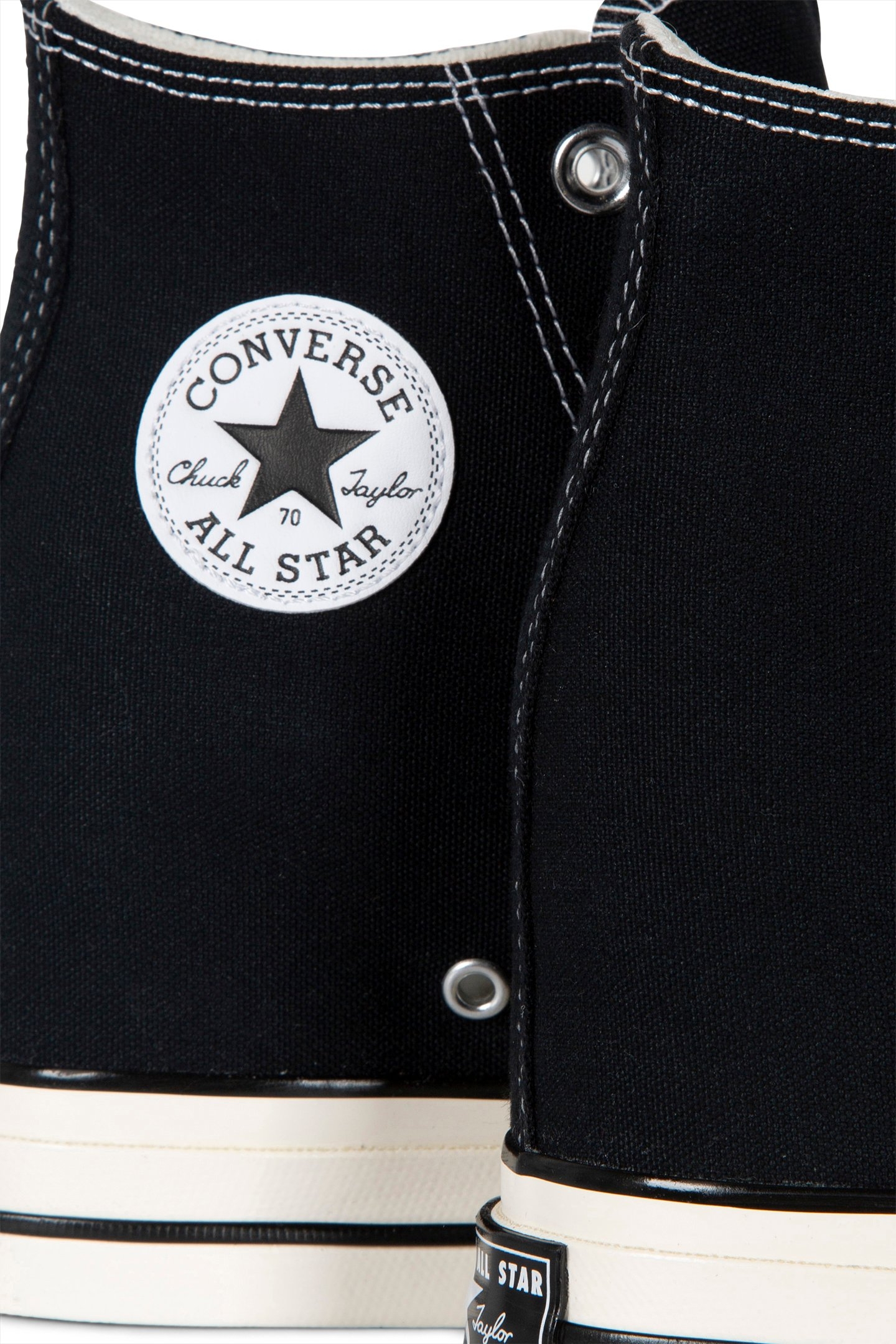 CHUCK 70 WEDGE HI BLACK/EGRET/WHITE BLACK/EGRET/WHITE 4