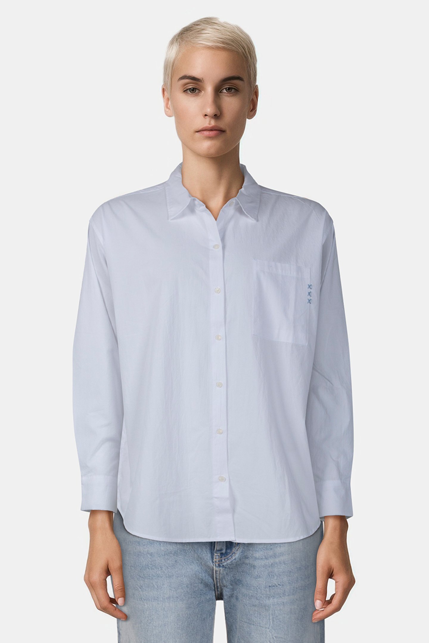 OVERSIZED SHIRT WHITE 1