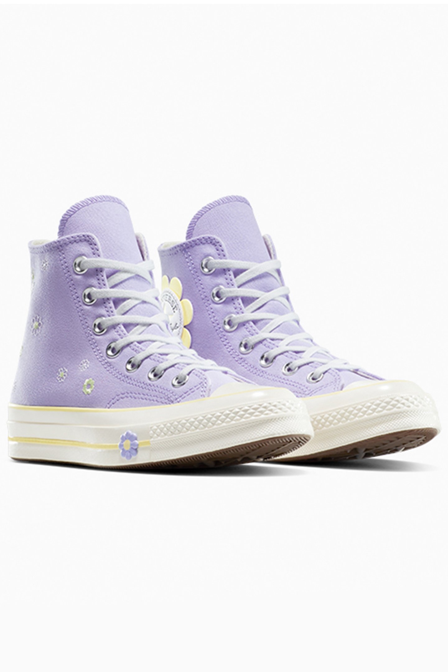 CHUCK 70 FLOWER PATCH VIOLET HEAT/EGRET/LEMON SLUSHY 2