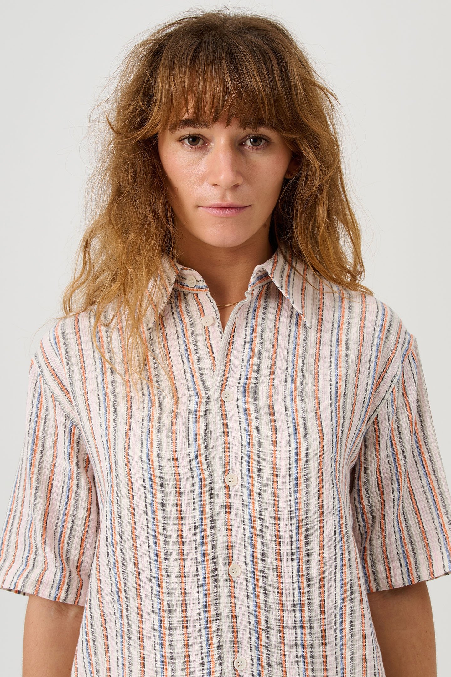 JODIE SHIRT ORANGE MULTI 8