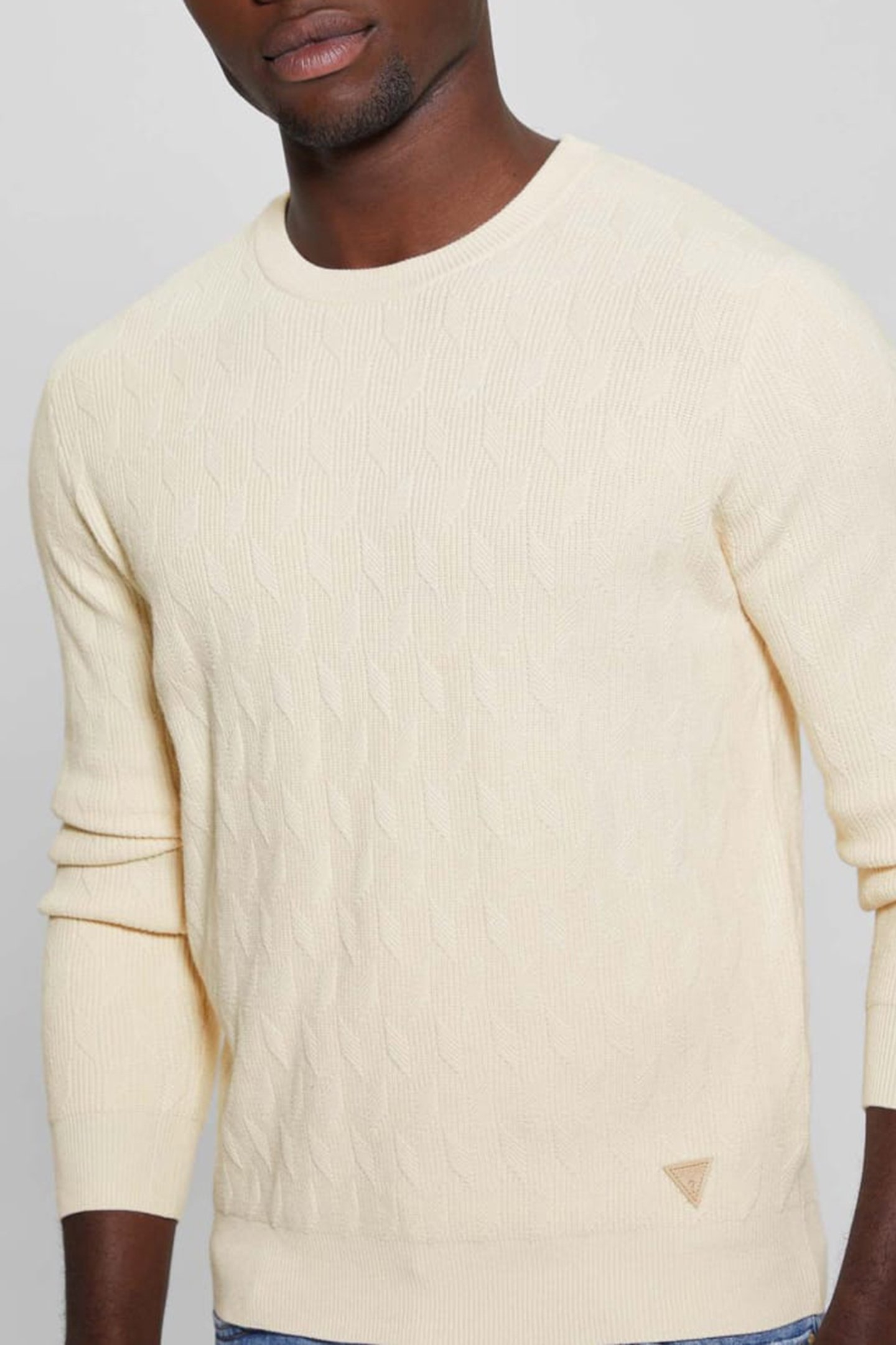 DELROY CN LS STITCHE PEARL WHITE 7