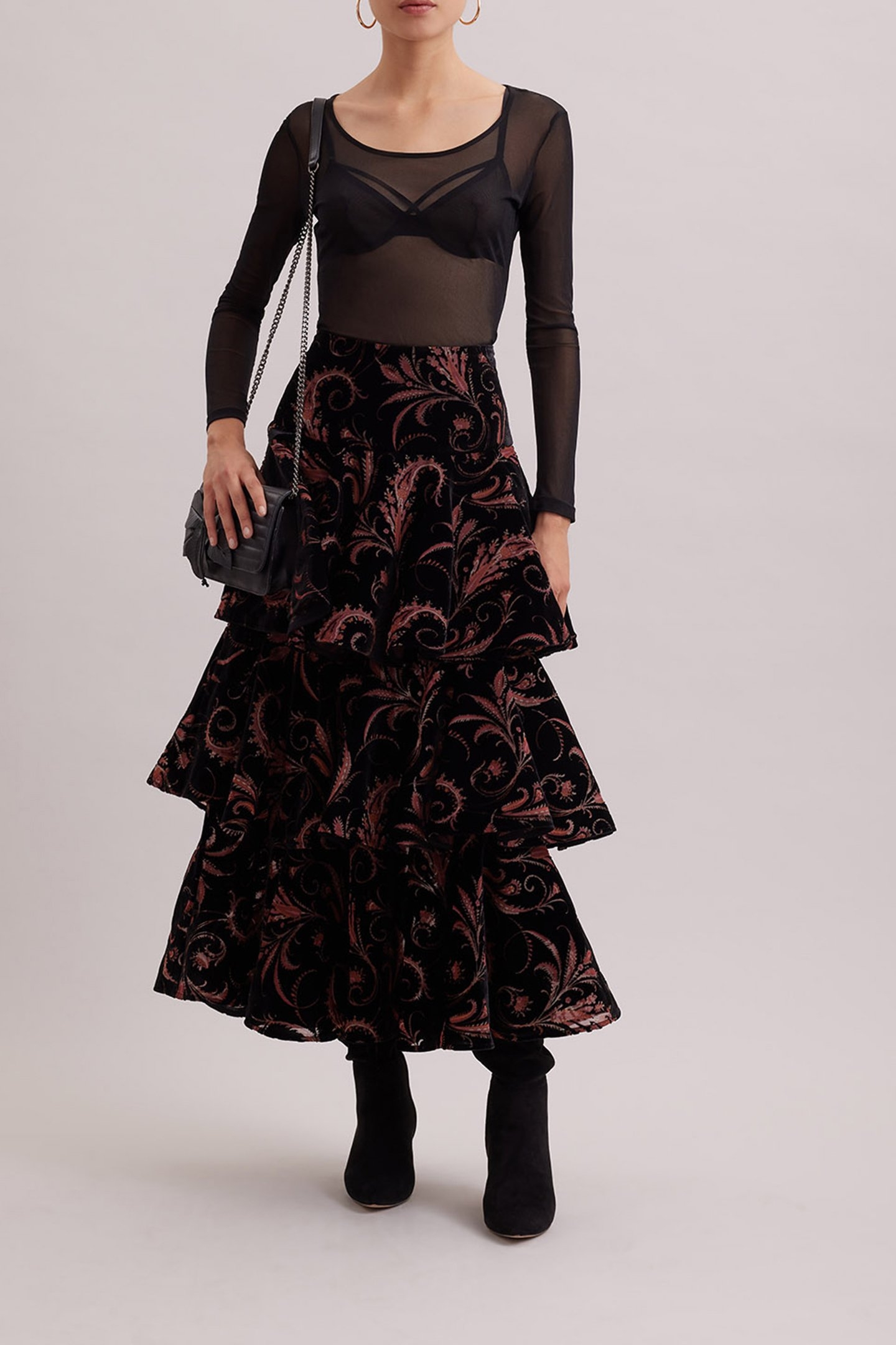 MAJORQUE JUPE BLACK 2