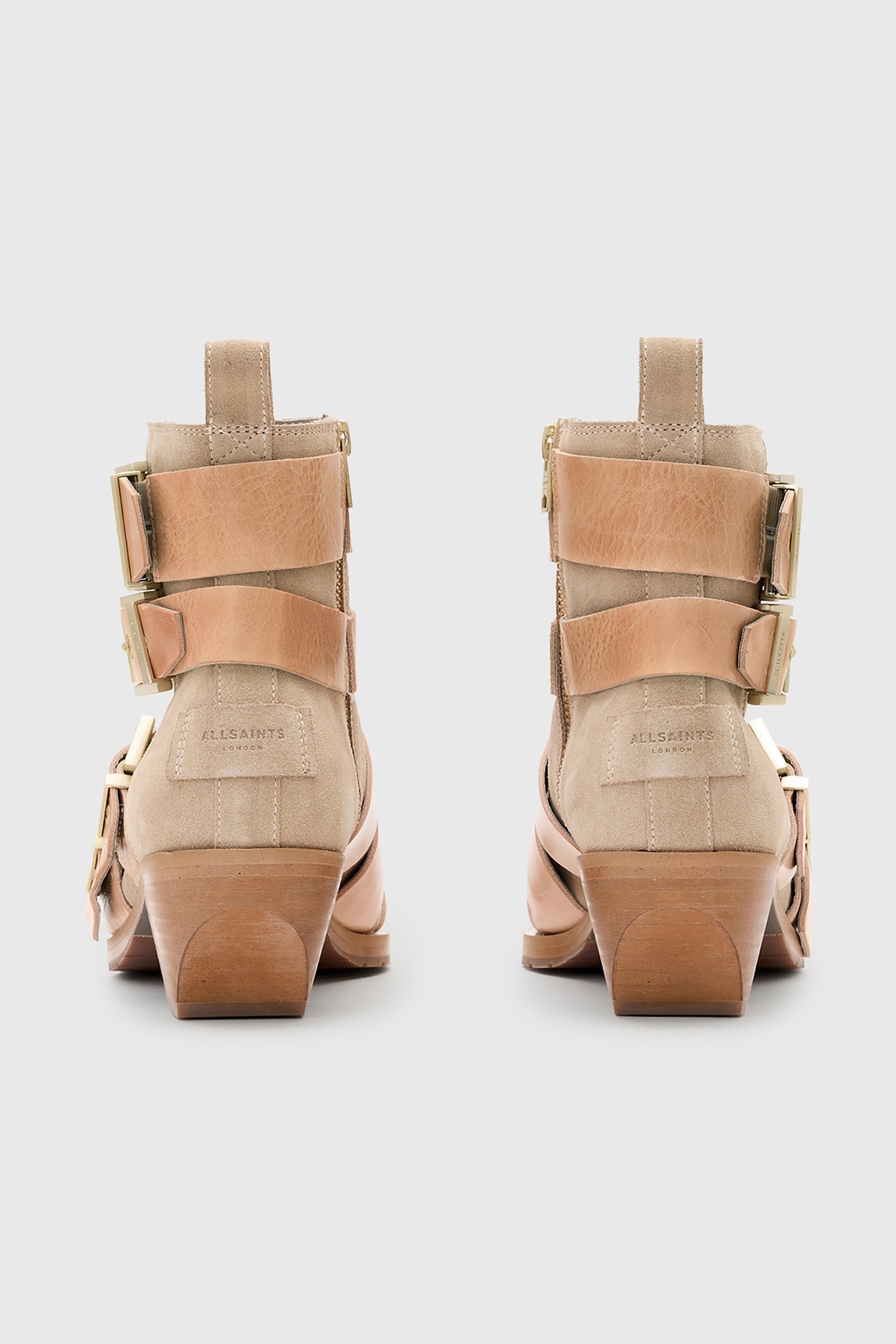 JANE BUCKLE BOOT SAND BROWN 4