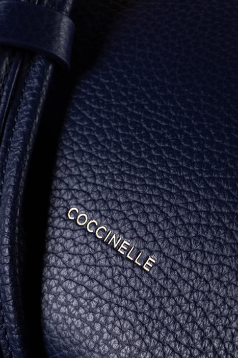 MINI SHOULDER BAG IN GRAINED LEATHER IN ROYAL BLUE 5