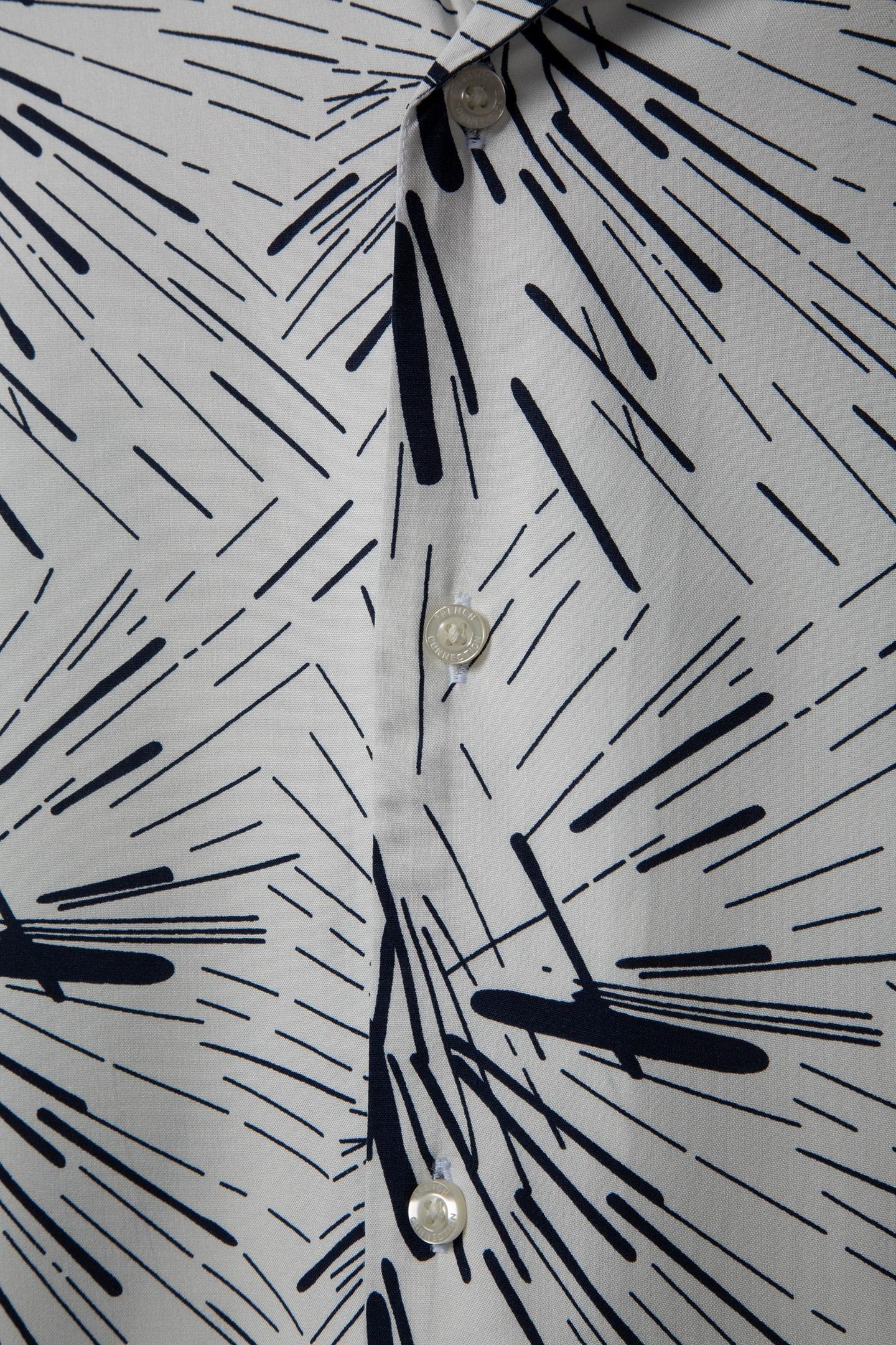 SPLAT VISCOSE REVERE SHORT SLEEVE WHITE 5