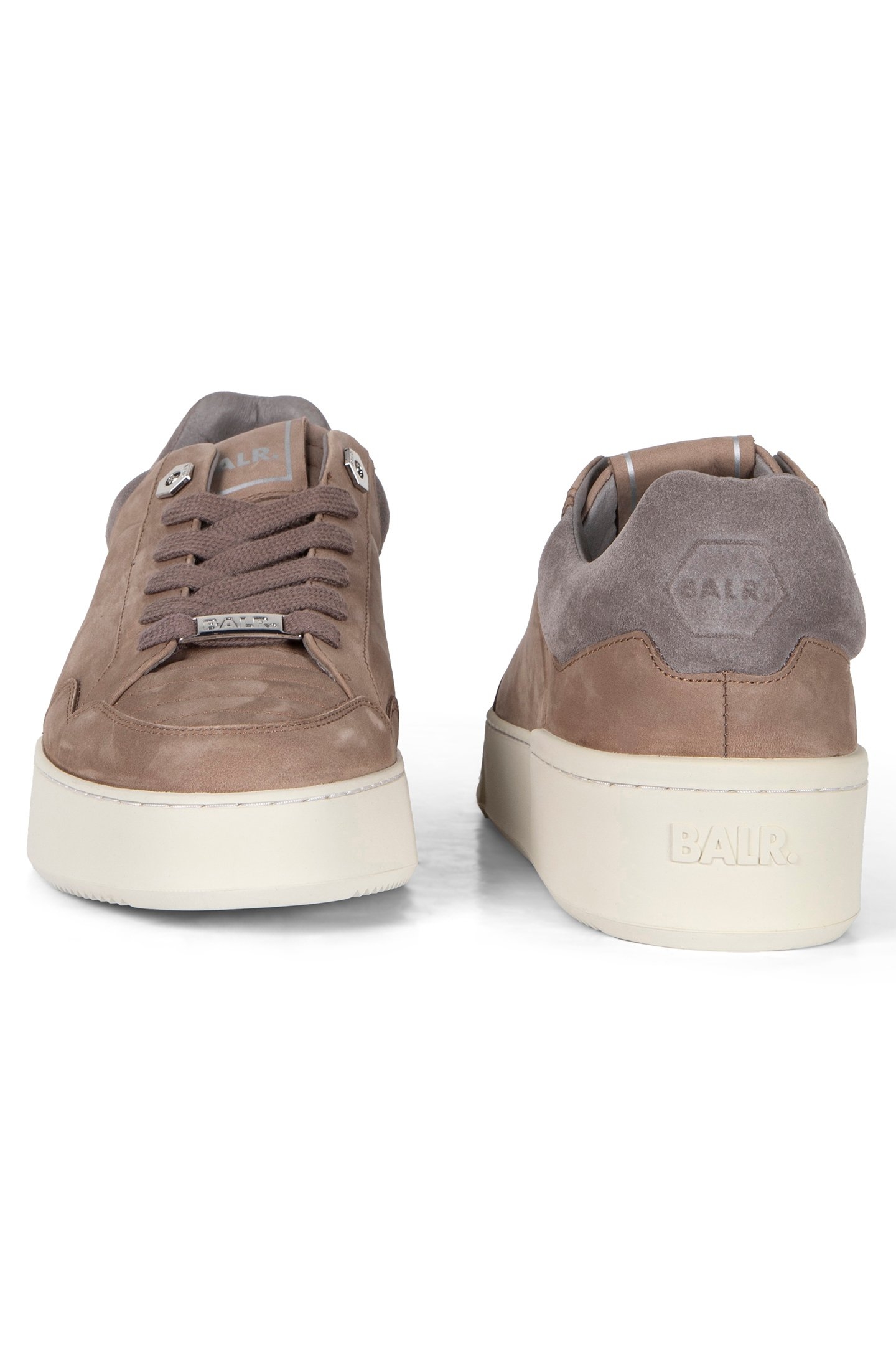 BT LEATHER SNEAKERS OFF WHITE/SAND 2