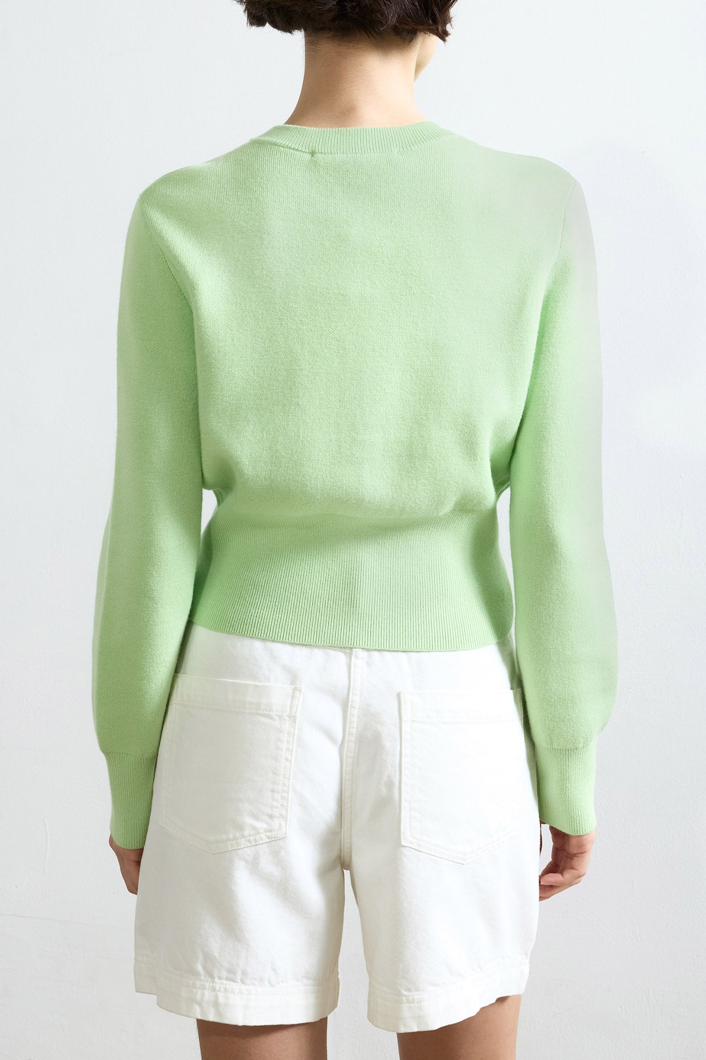 NYROBI CARDIGAN APPLE GREEN 2