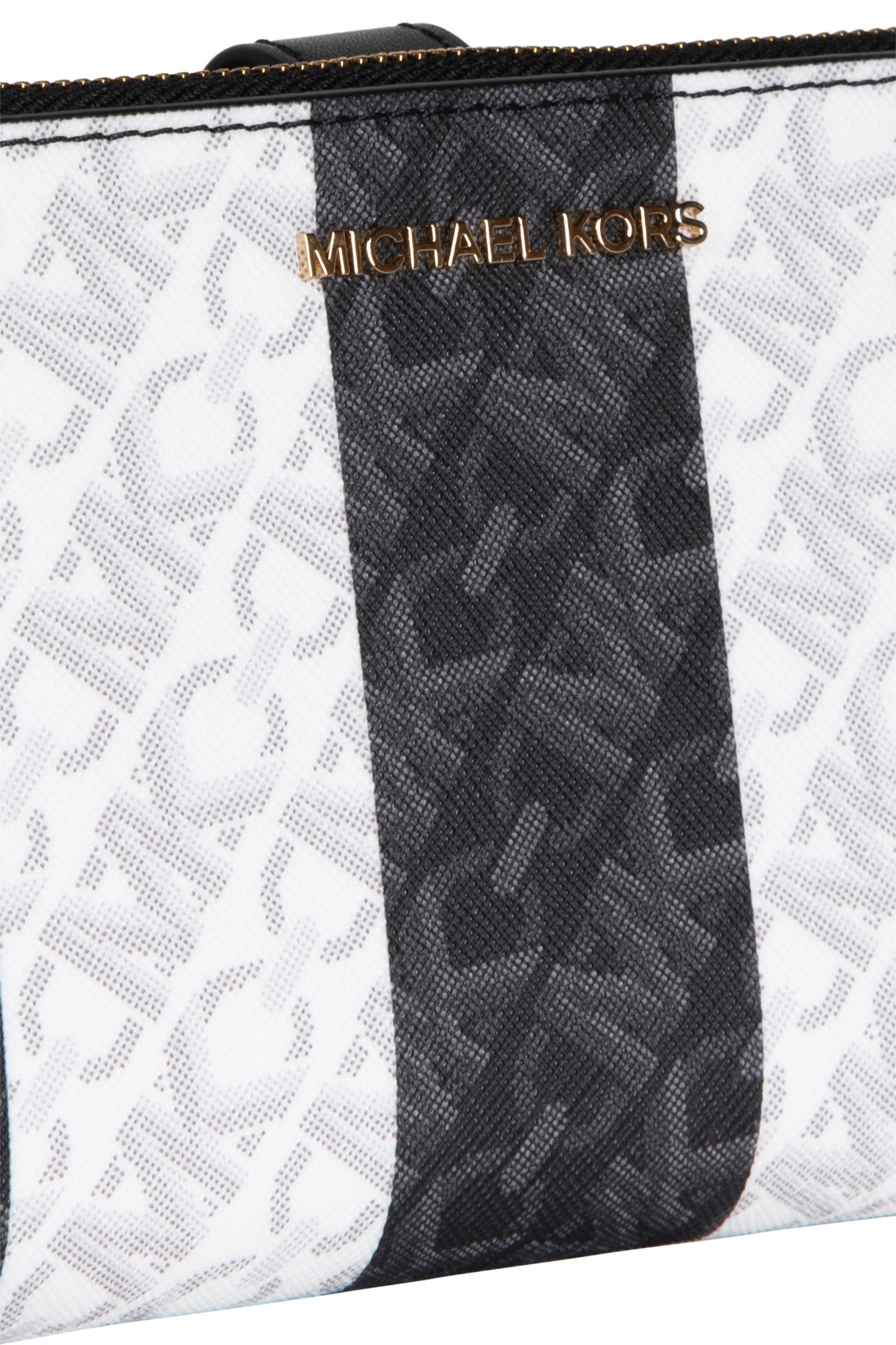 DOUBLE ZIP WRISTLET IN BLACK 5