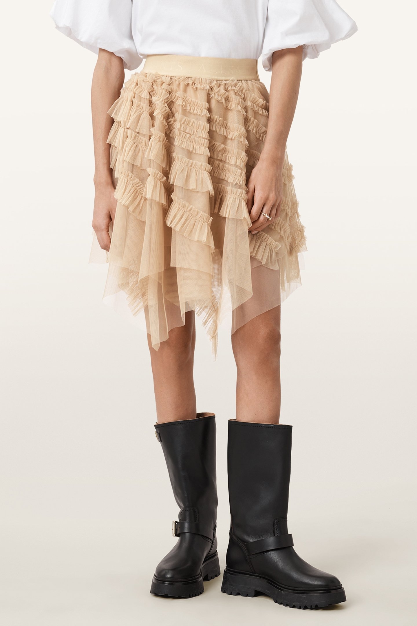 JAYDE TULLE SKIRT BLUSH PINK 1