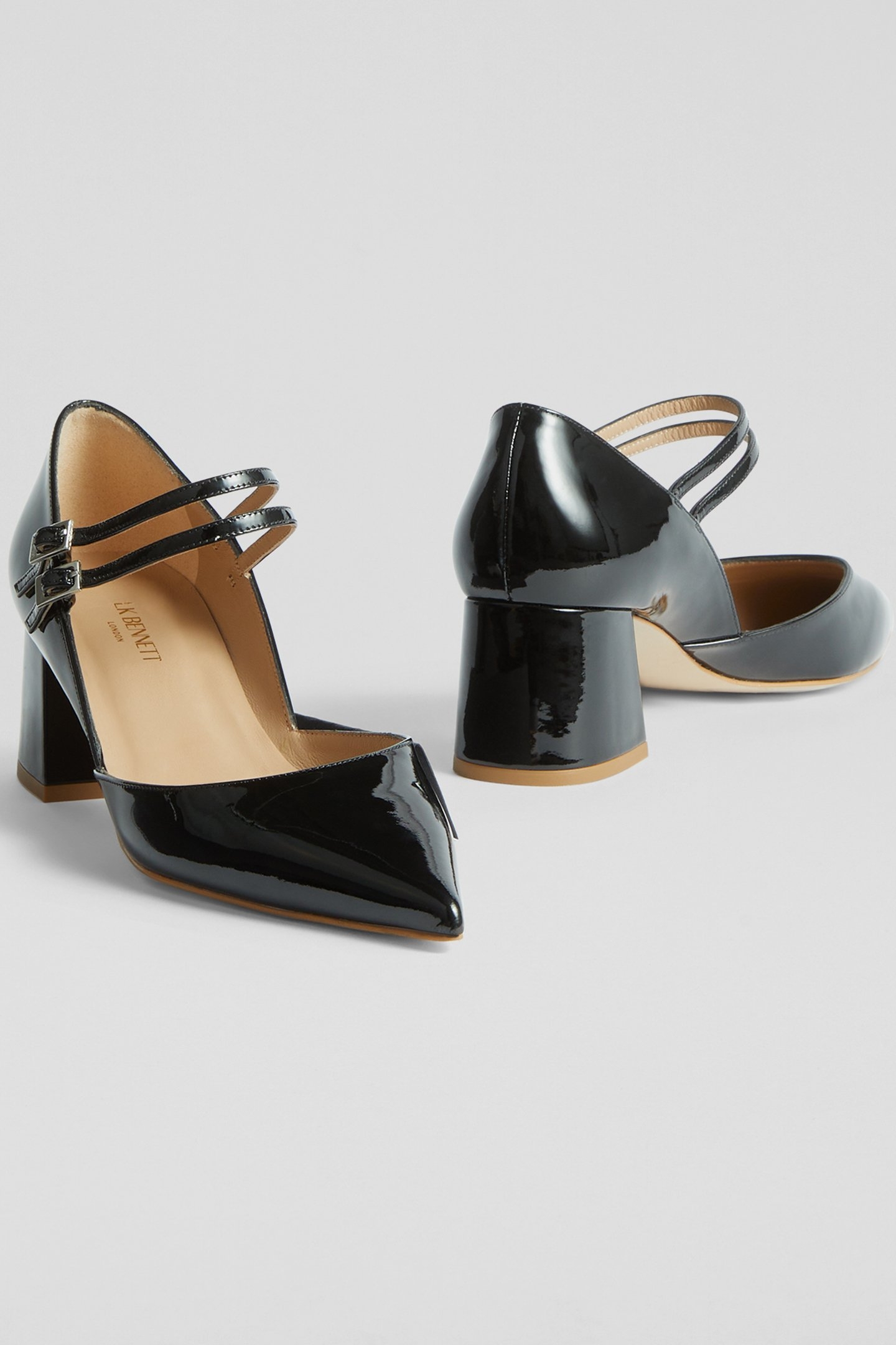 CC SAVANNAH POINTED COURT BLACK 3