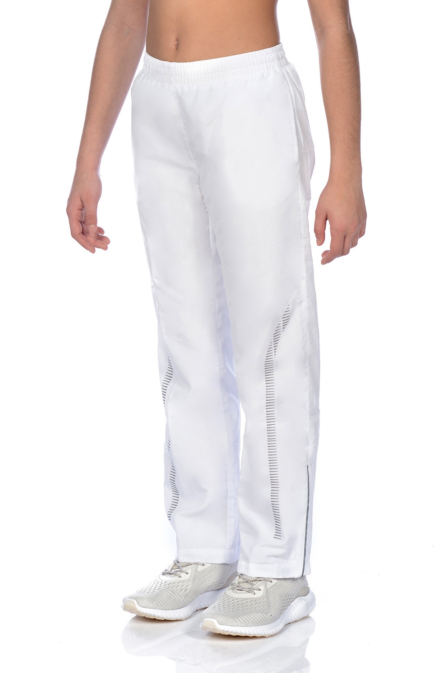 JR TL WARM UP PANT WHITE 3