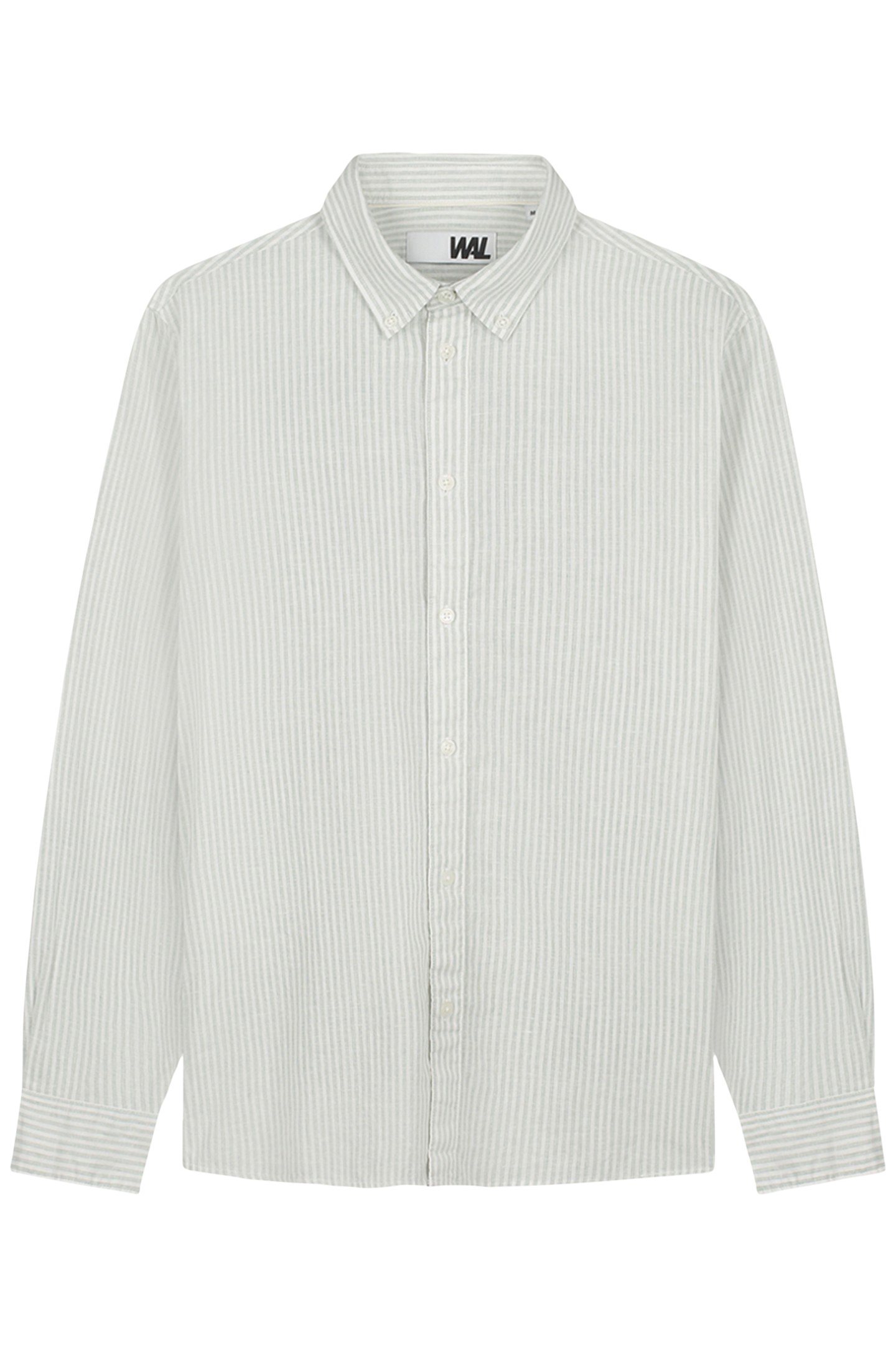 WAL – JAMES SHIRT GREEN STRIPED 1