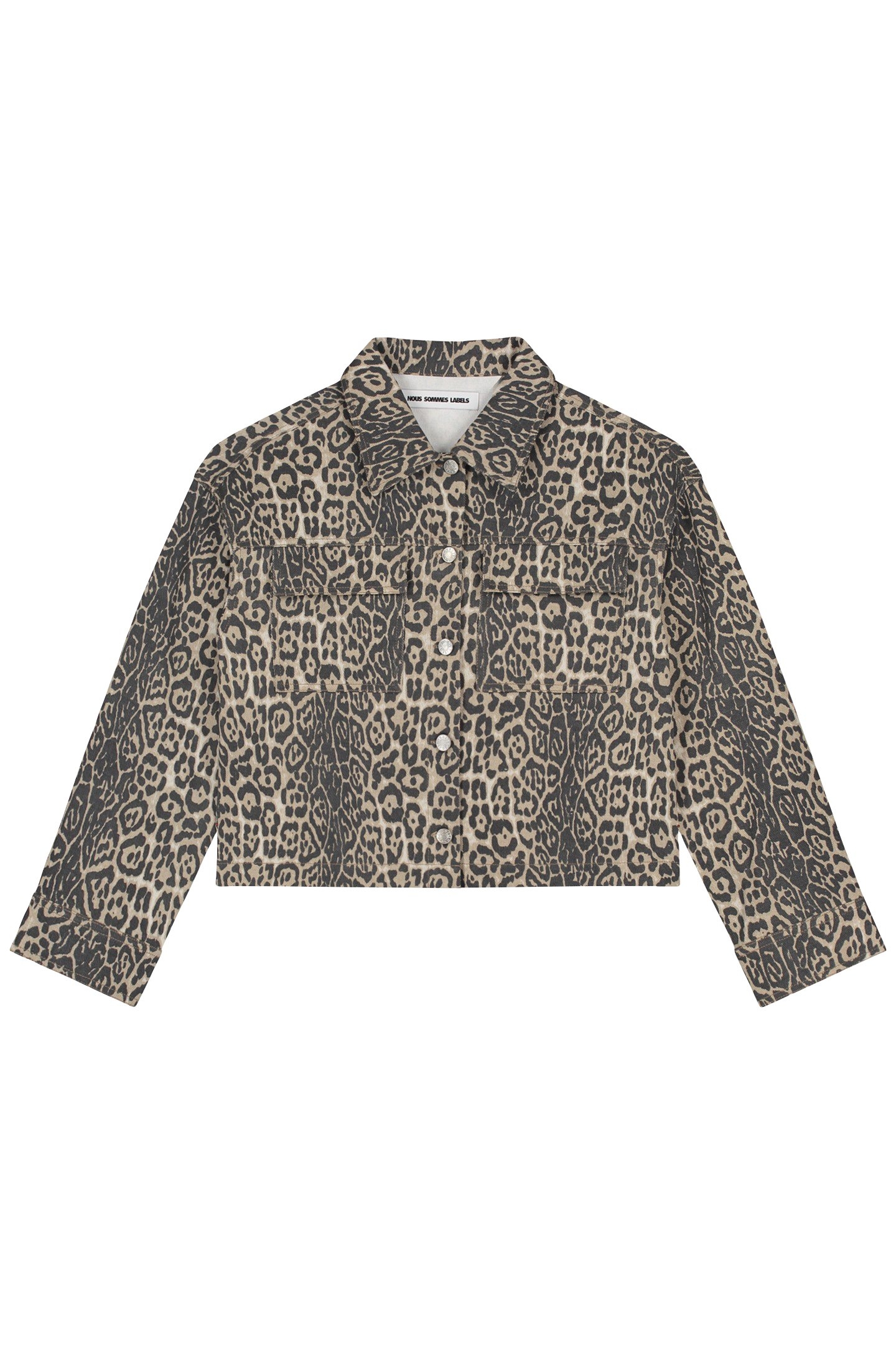 NOUS SOMMES LABELS – DANA JACKET BROWN LEOPARD 1