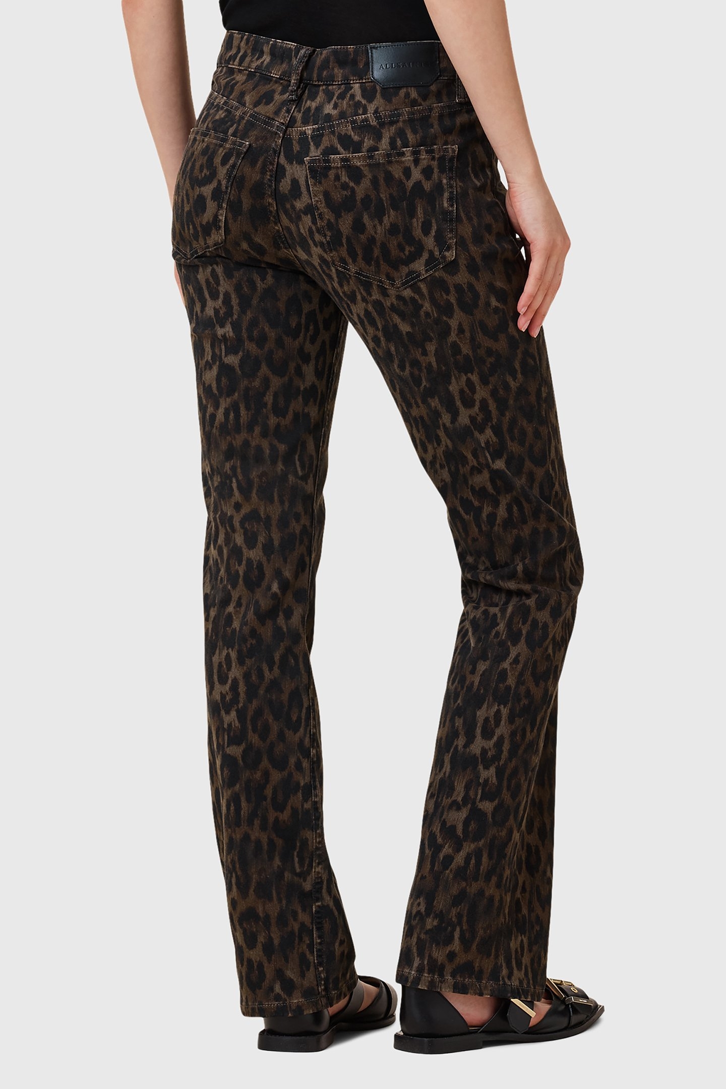 HALDAN SLIM BOOTCUT LEPPO BROWN 2