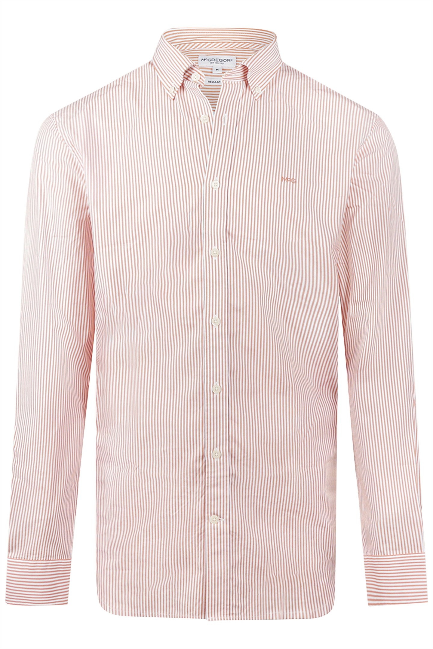 POPLIN STRIPE PEACHED SHIRT SUNDOWN 4