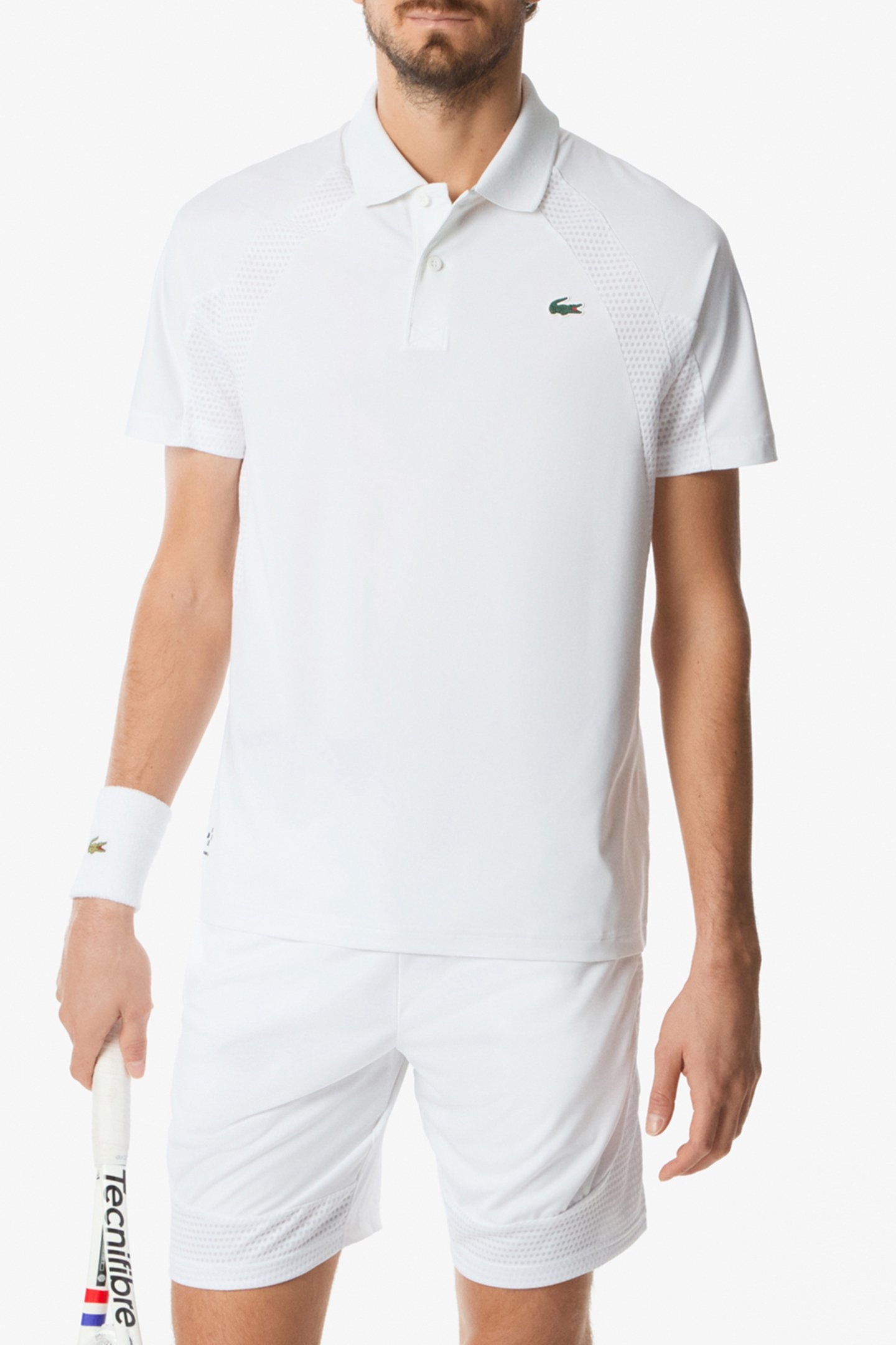 SHORTSLEEVE POLO WHITE/WHITE 1